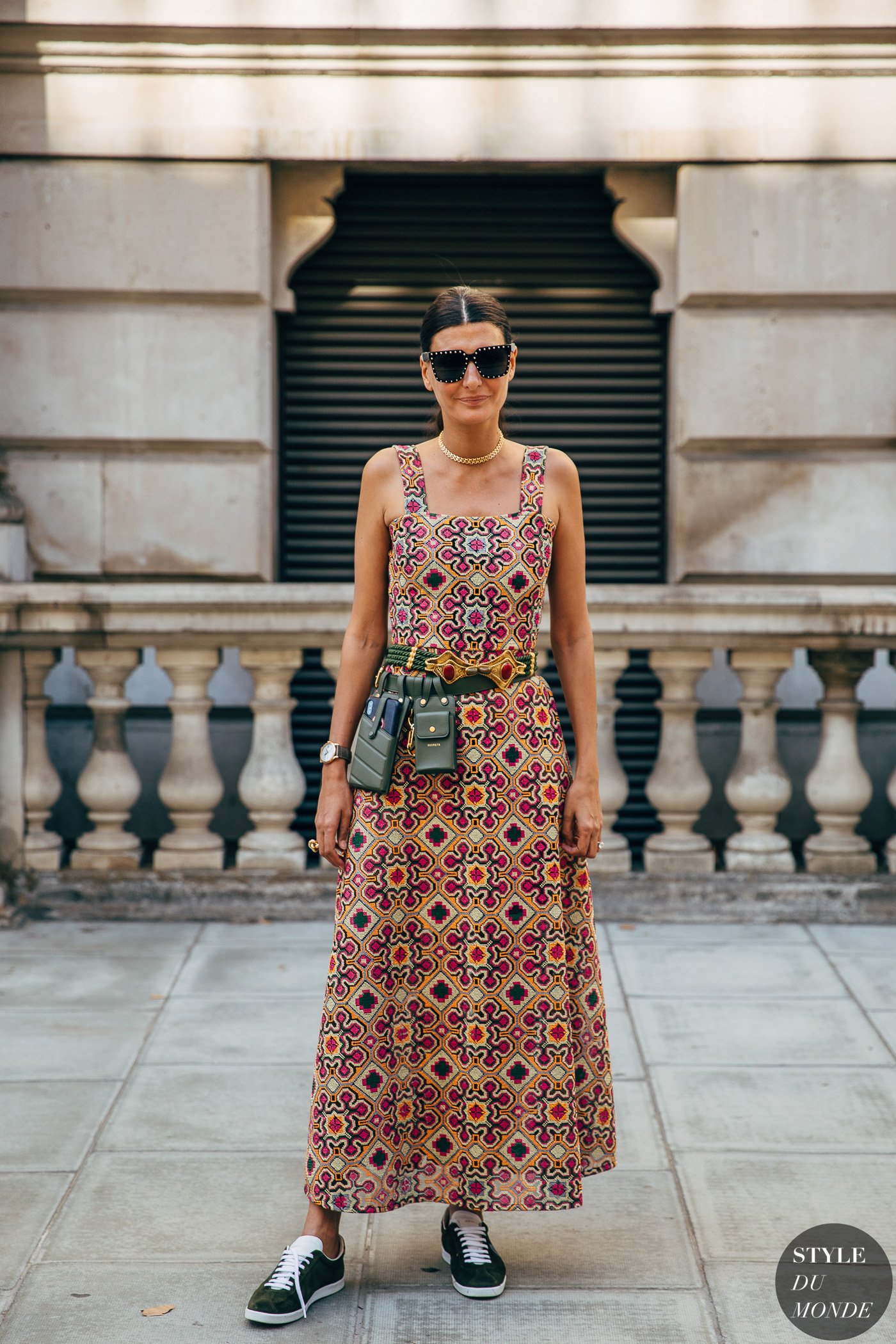 london ss 2020 street style: giovanna battaglia engelbert