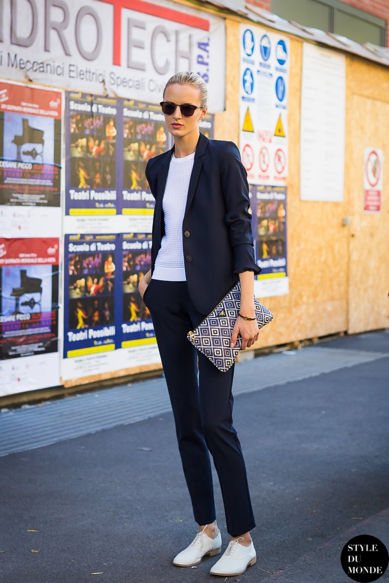 Daria Strokous Street Style Street Fashion by STYLEDUMONDE Street Style Street Fashion blog