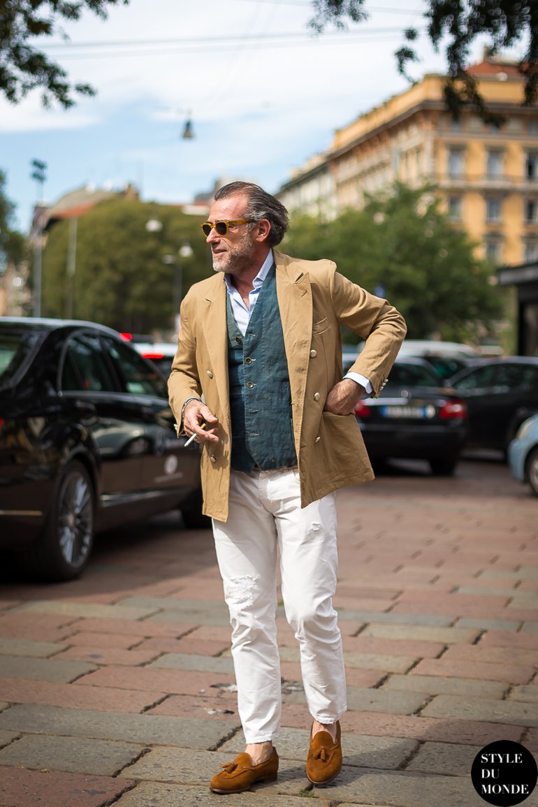 Milan FW SS14 Street Style: Alessandro Squarzi - STYLE DU MONDE ...