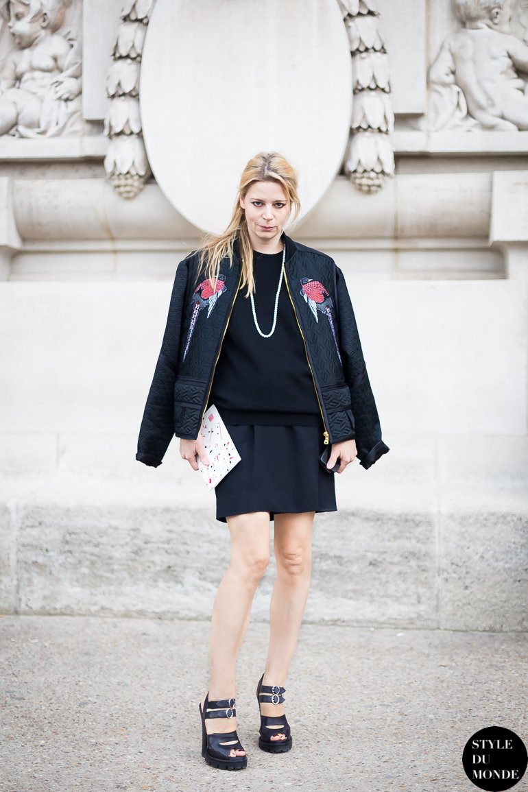 Julia von Boehm Street Style Street Fashion by STYLEDUMONDE Street Style Fashion Blog