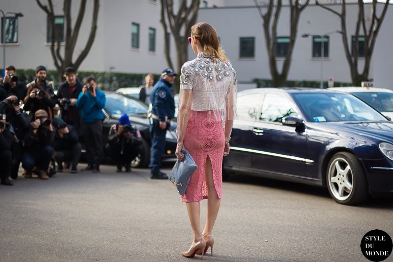 Chiara Ferragni Street Style Street Fashion by STYLEDUMONDE Street Style Fashion Blog