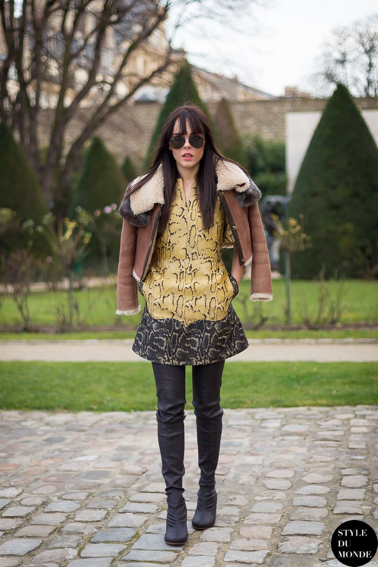 Evangelie of StyleHeroine Street Style Street Fashion by STYLEDUMONDE Street Style Fashion Blog