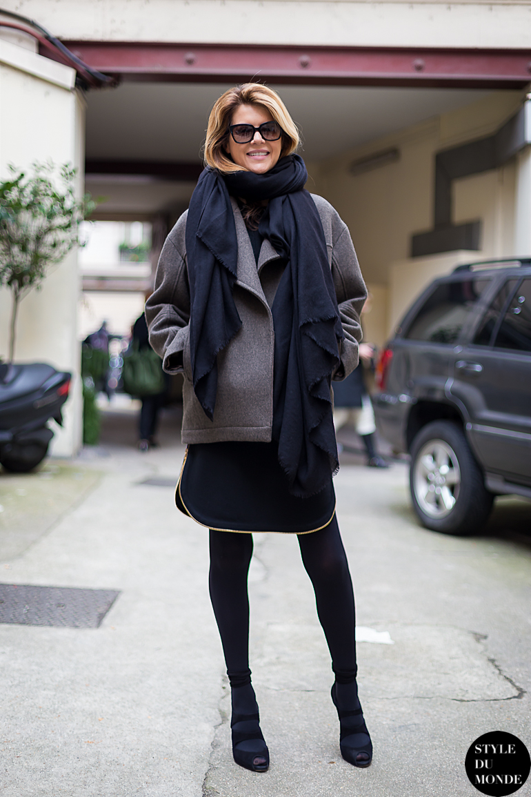 Haute Couture SS 2014 Street Style: Virginie Mouzat - STYLE DU MONDE ...
