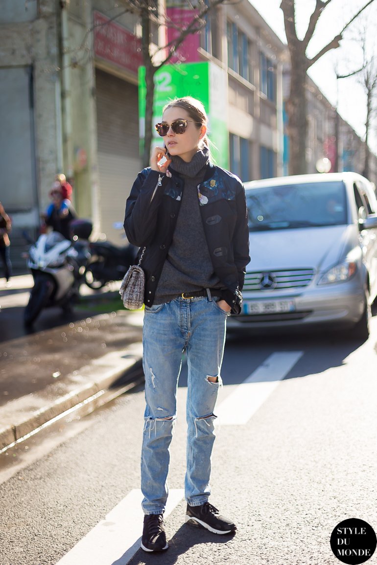 Caroline Brasch Nielsen Street Style Street Fashion by STYLEDUMONDE Street Style Fashion Blog