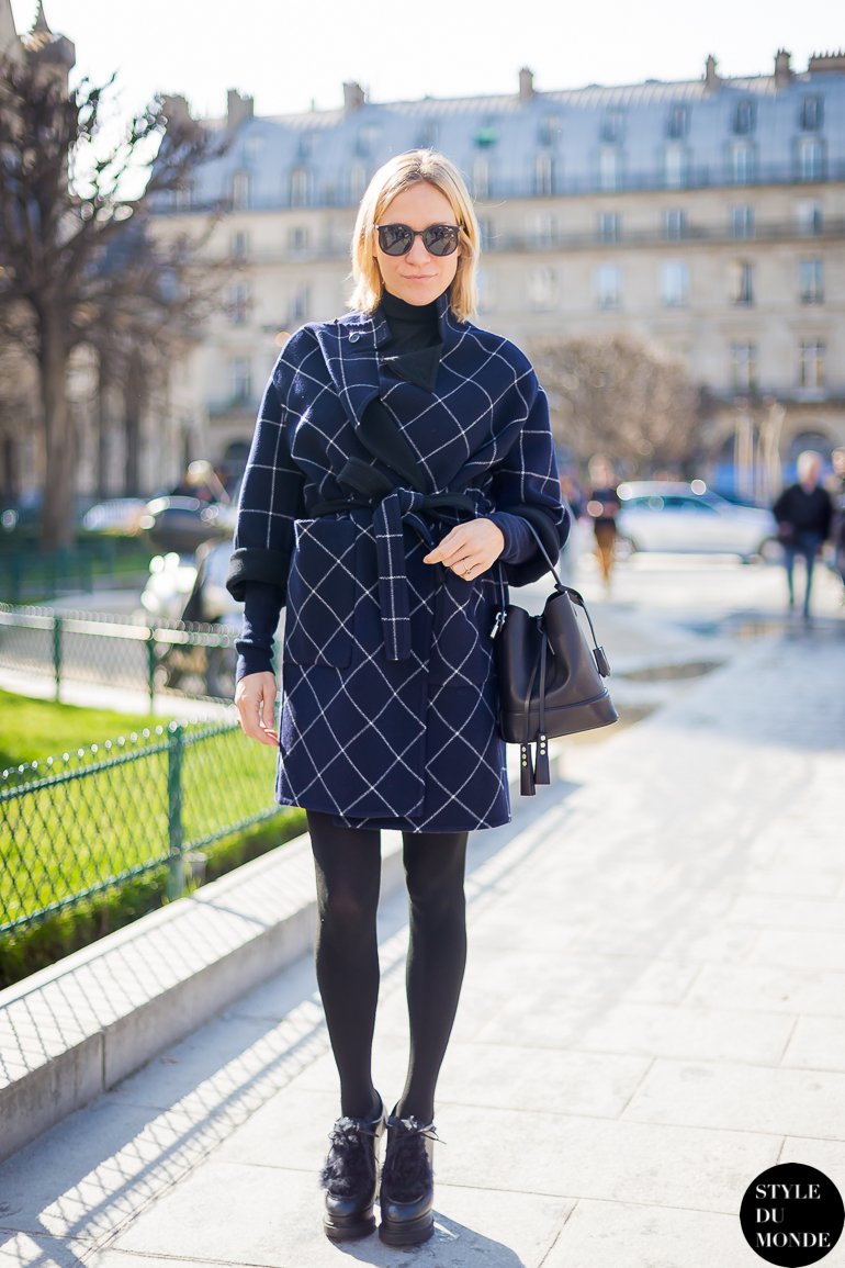 Paris Fashion Week FW 2014 Street Style: Chloë Sevigny - STYLE DU MONDE ...