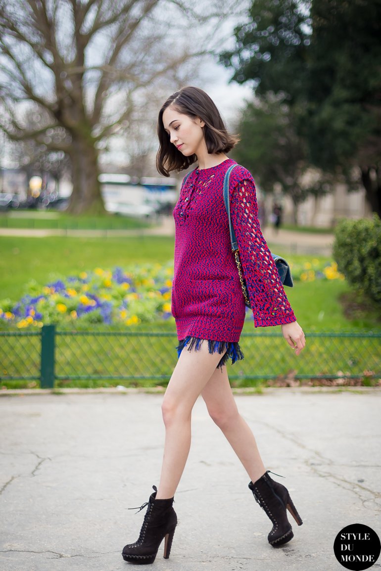 Kiko Mizuhara 水原 希子 Street Style Street Fashion by STYLEDUMONDE Street Style Fashion Blog