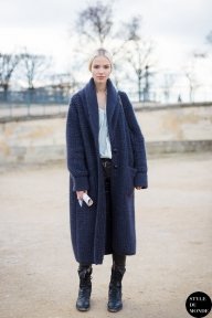 Sasha Luss Street Style Street Fashion by STYLEDUMONDE Street Style Fashion Blog