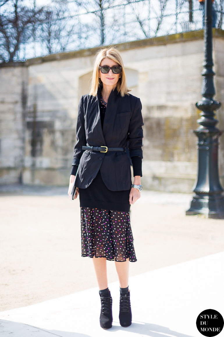 Paris Fashion Week FW 2014 Street Style: Sarah Rutson - STYLE DU MONDE ...