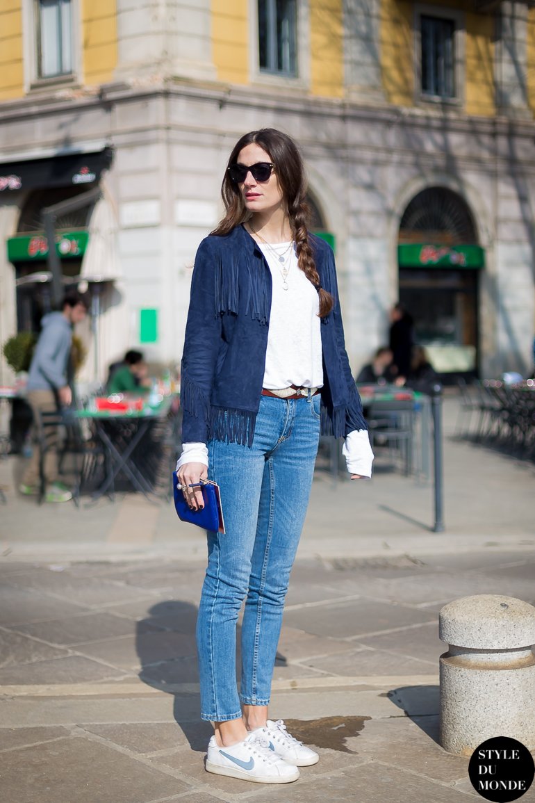 Silvia Bergomi Street Style Street Fashion by STYLEDUMONDE Street Style Fashion Blog