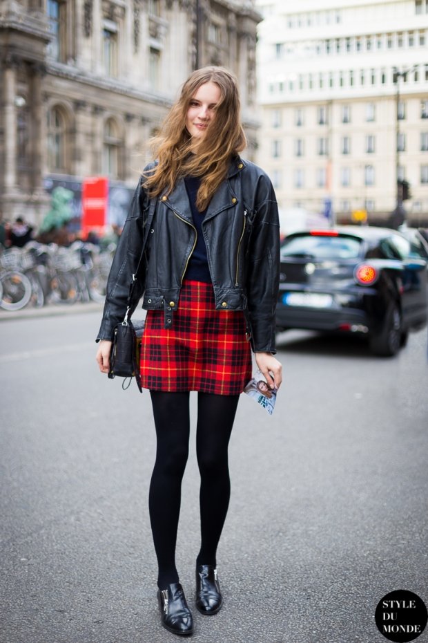 Paris Fashion Week FW 2014 Street Style: Kel Markey & Tilda Lindstam ...