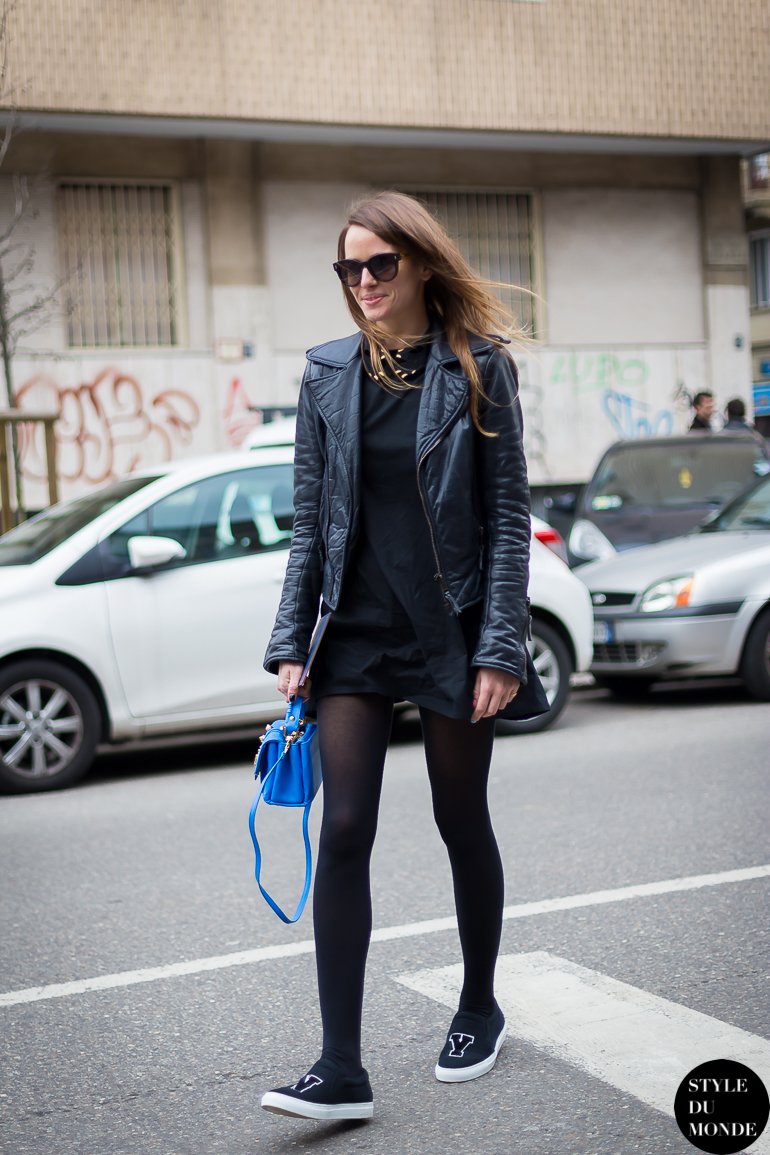 Carlotta Oddi Street Style Street Fashion by STYLEDUMONDE Street Style Fashion Blog