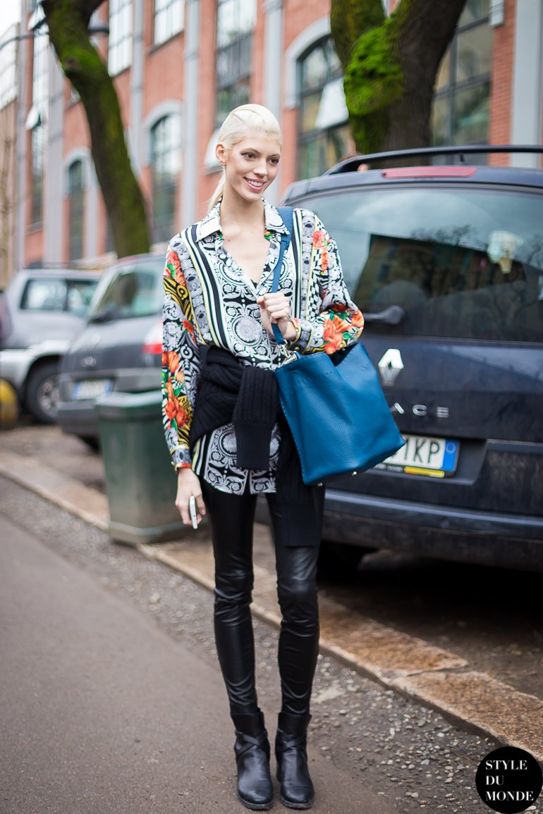 Devon Windsor Street Style Street Fashion by STYLEDUMONDE Street Style Fashion Blog