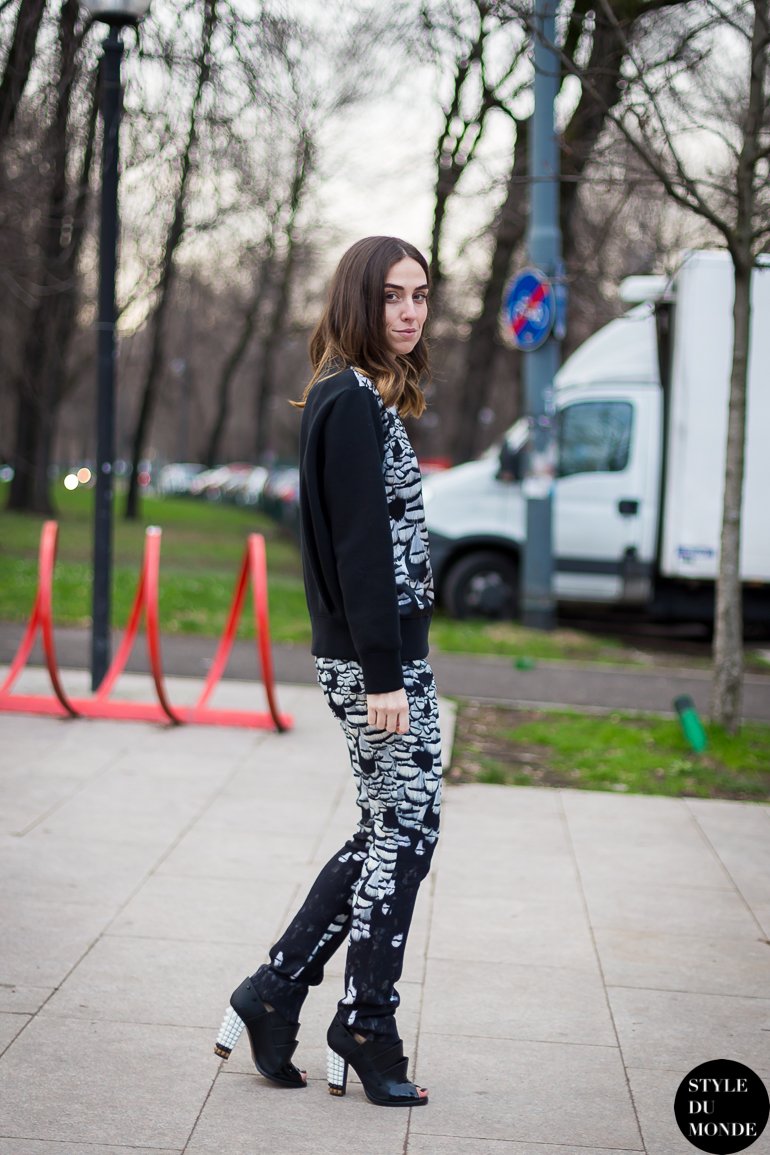 Erika Boldrin of My free choice Street Style Street Fashion by STYLEDUMONDE Street Style Fashion Blog