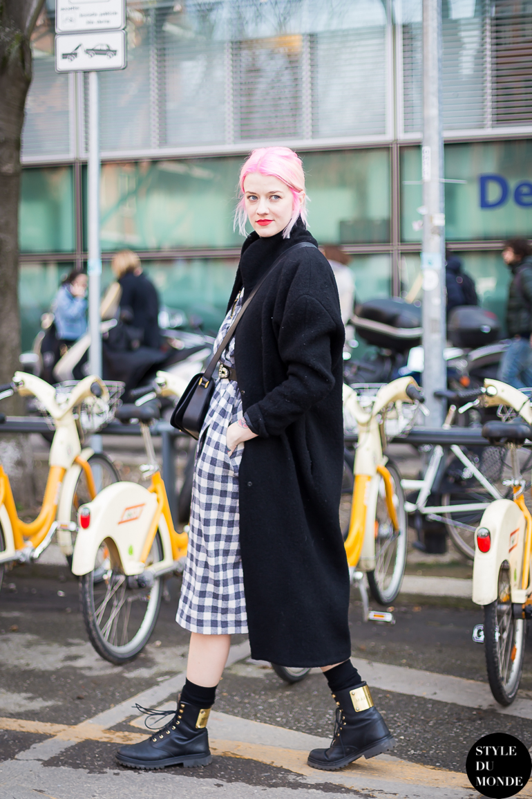 Milan Fashion Week FW 2014 Street Style: Marianne Theodorsen - STYLE DU ...