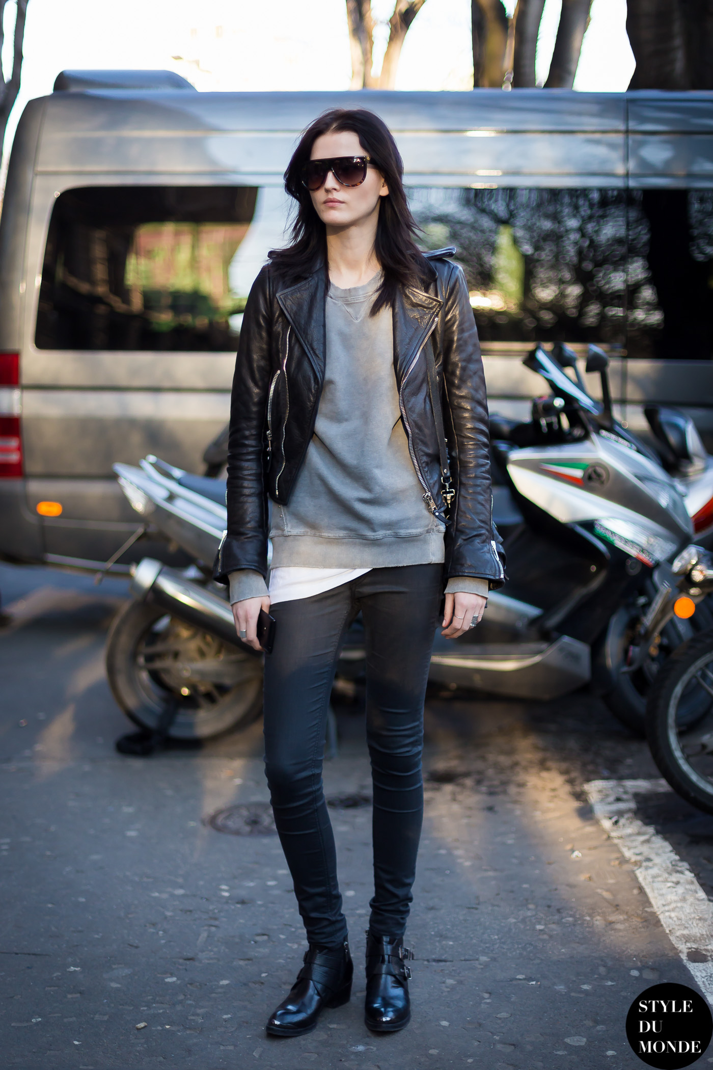 Milan Fashion Week FW 2014 Street Style: Katlin Aas - STYLE DU MONDE ...