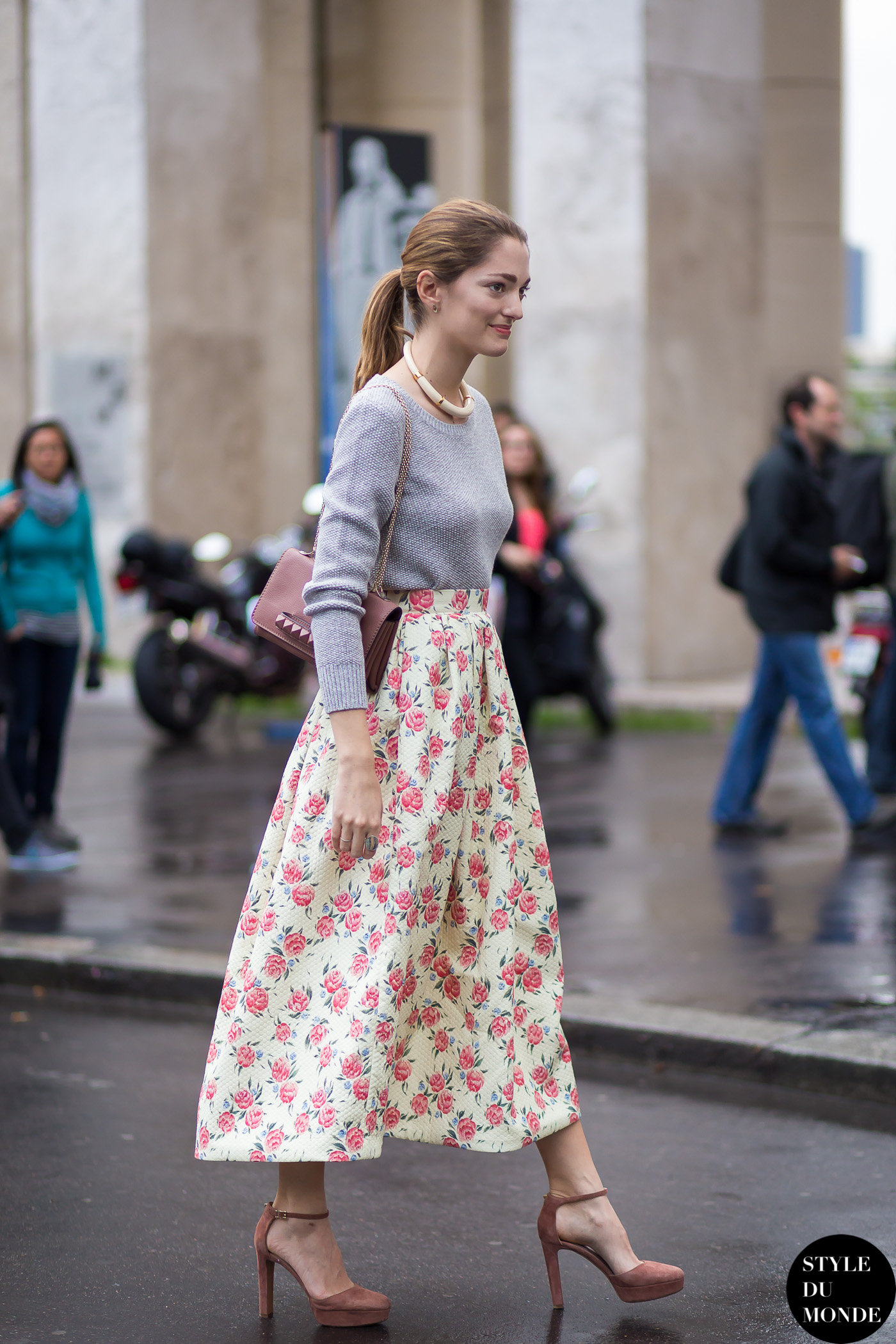 Haute Couture Fall 2014 Street Style: Sofia Sanchez Barrenechea - STYLE ...