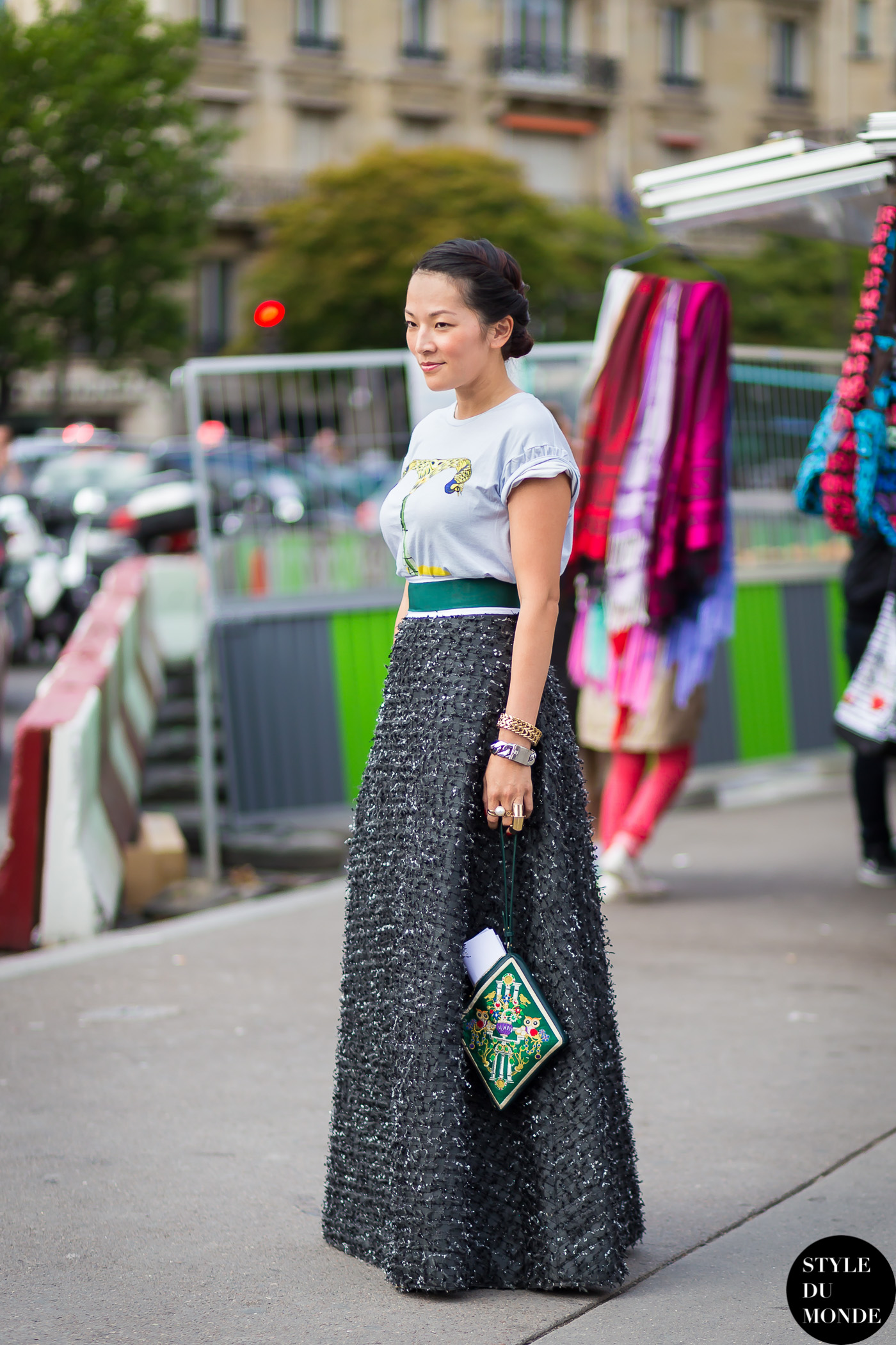 Haute Couture Fall 2014 Street Style: Tina Leung - STYLE DU MONDE ...
