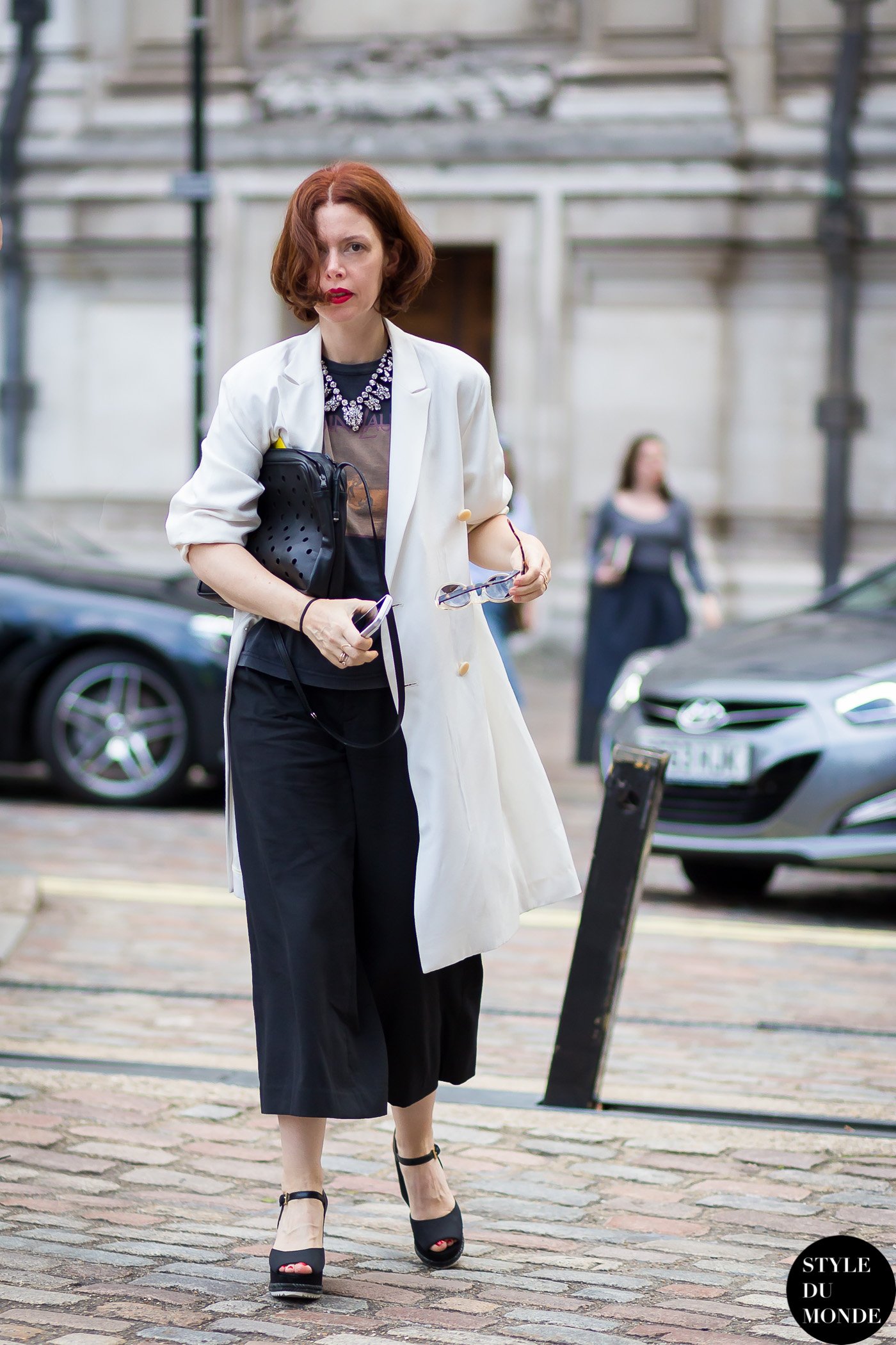 Christene Barberich Street Style Street Fashion Streetsnaps by STYLEDUMONDE Street Style Fashion Blog