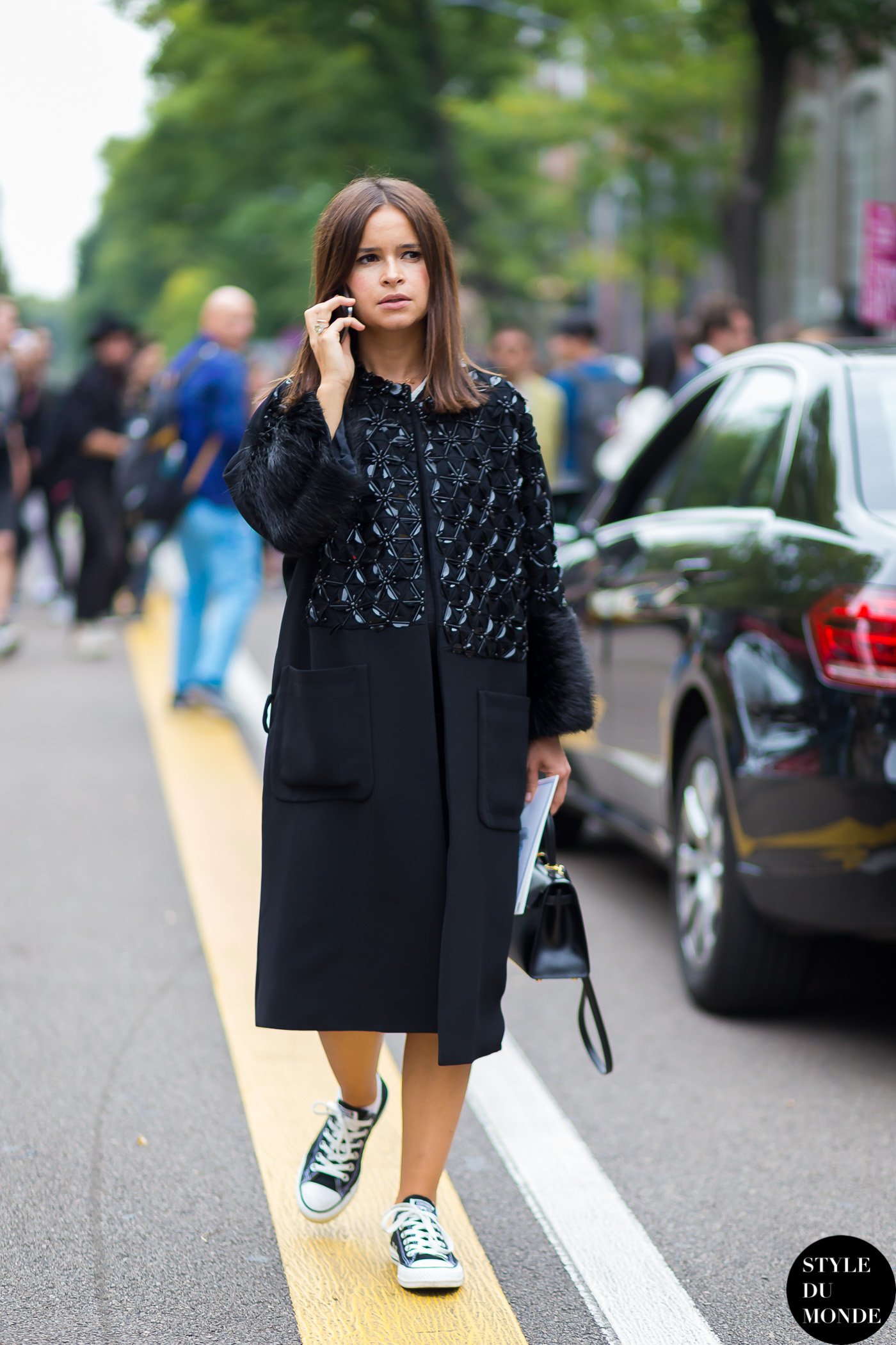 Miroslava Duma Mira Duma Street Style Street Fashion Streetsnaps by STYLEDUMONDE Street Style Fashion Blog