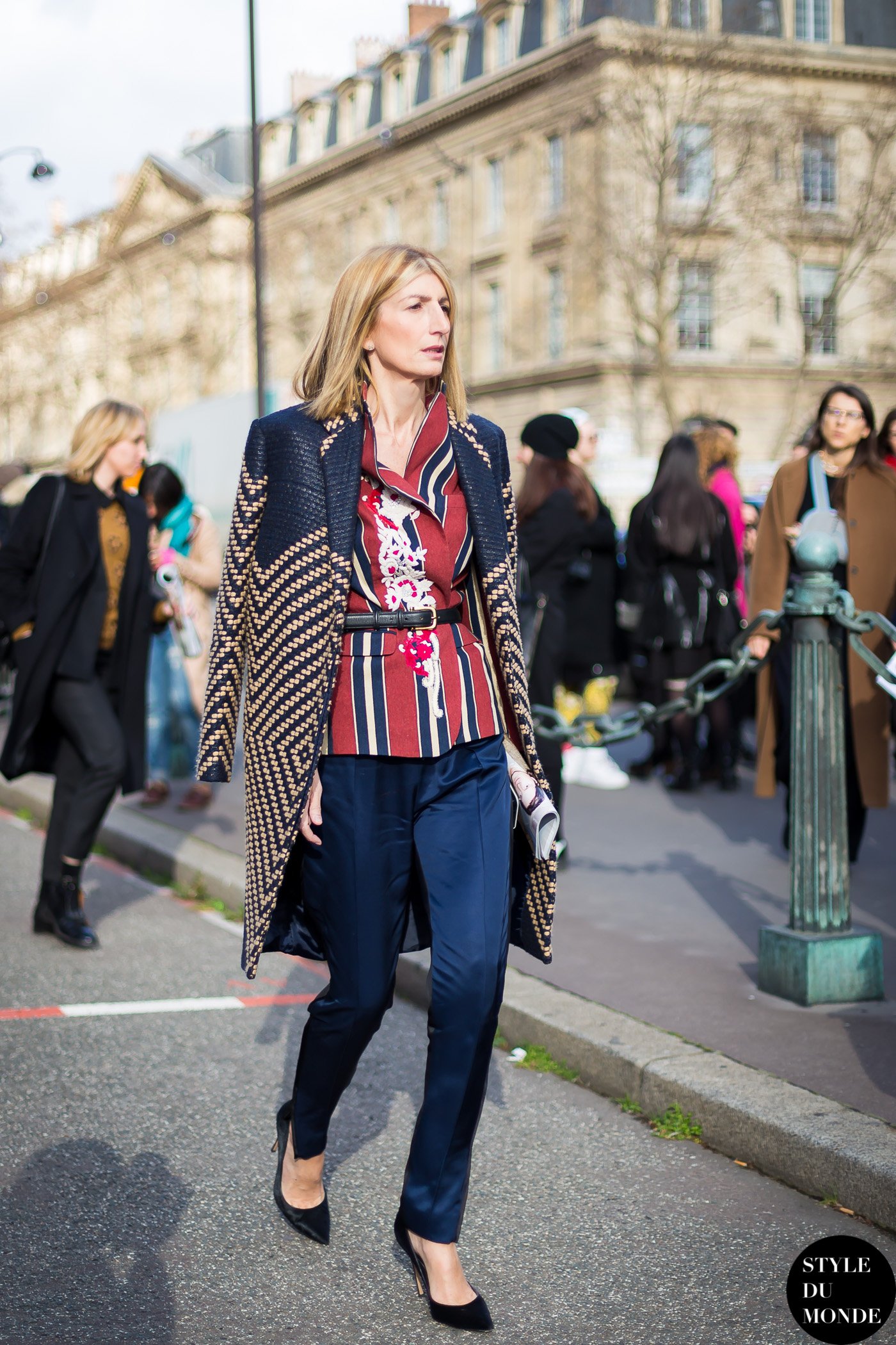 Paris Fashion Week FW 2014 Street Style: Sarah Rutson - STYLE DU MONDE ...