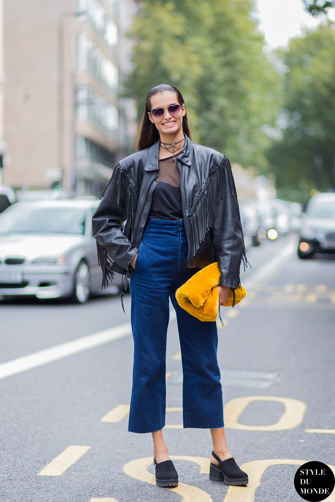 London FW SS15 Street Style: Gizele Oliveira - STYLE DU MONDE | Street ...