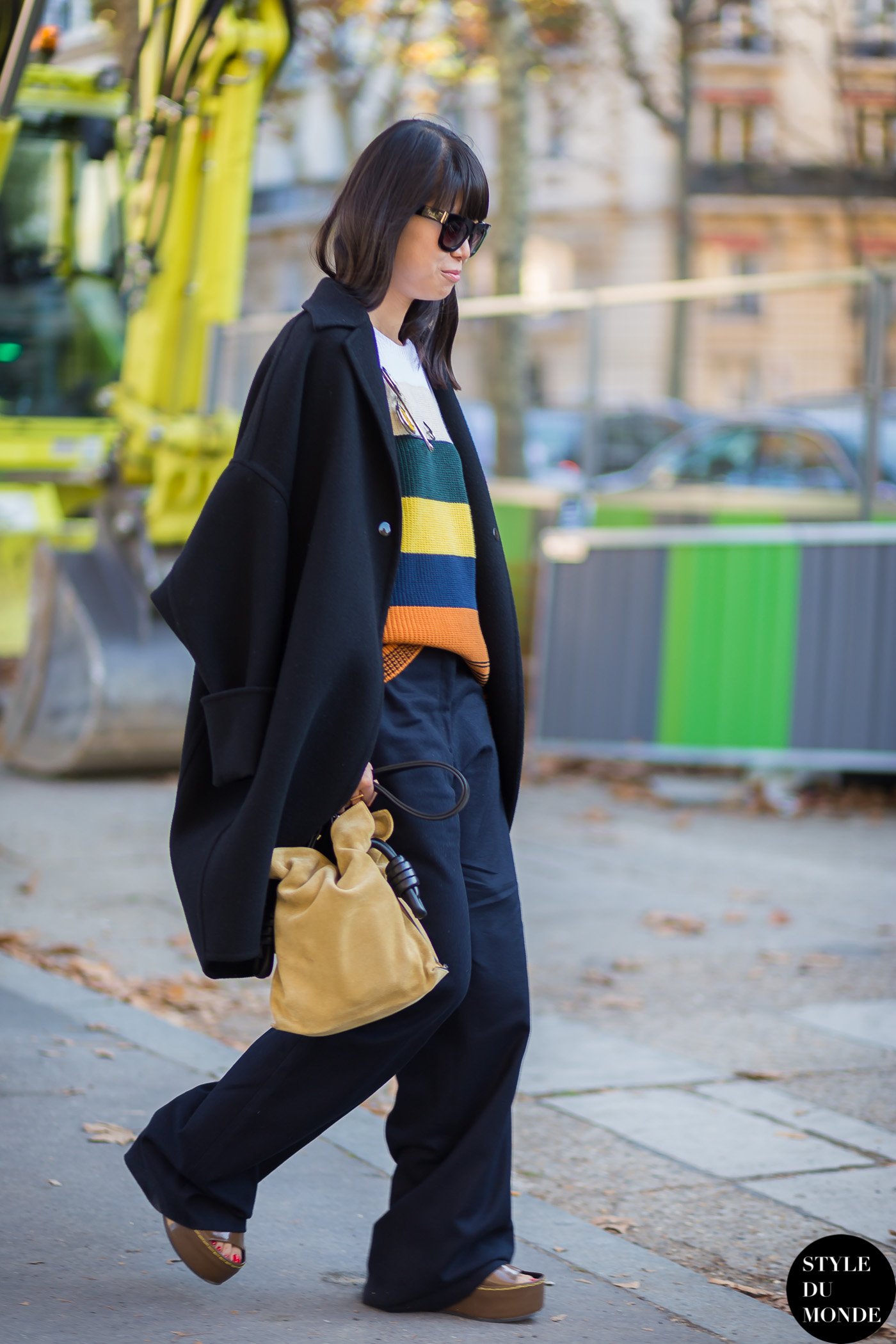 Leaf Greener Street Style Street Fashion Streetsnaps by STYLEDUMONDE Street Style Fashion Blog