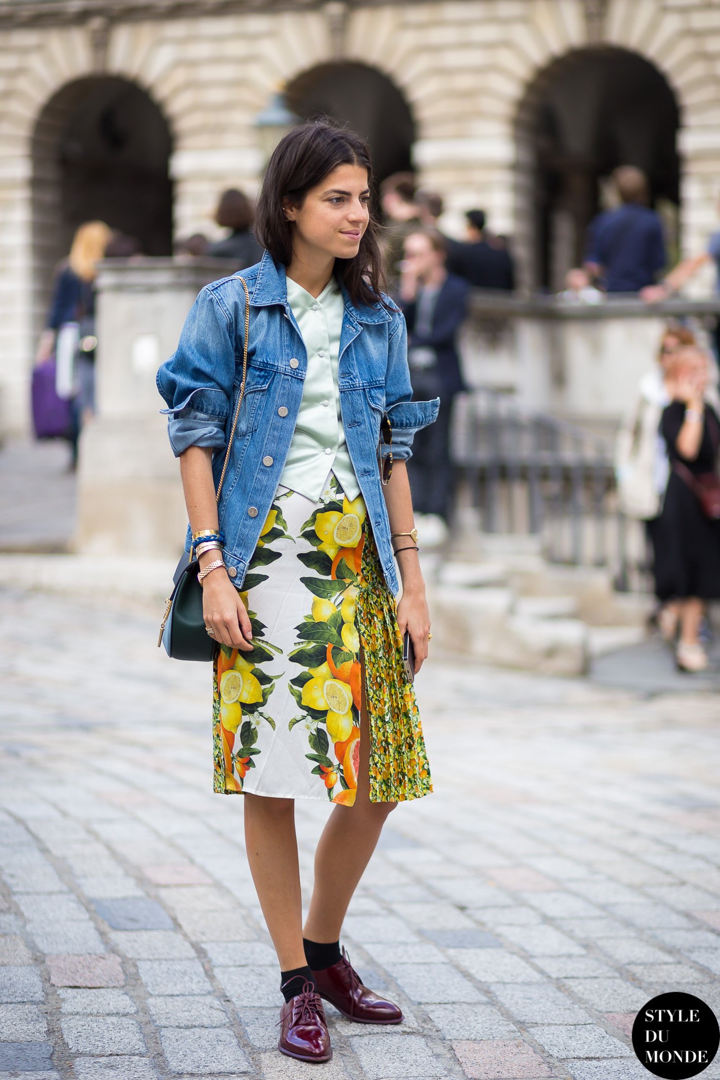 Leandra Medine Man Repeller Street Style Street Fashion Streetsnaps by STYLEDUMONDE Street Style Fashion Blog