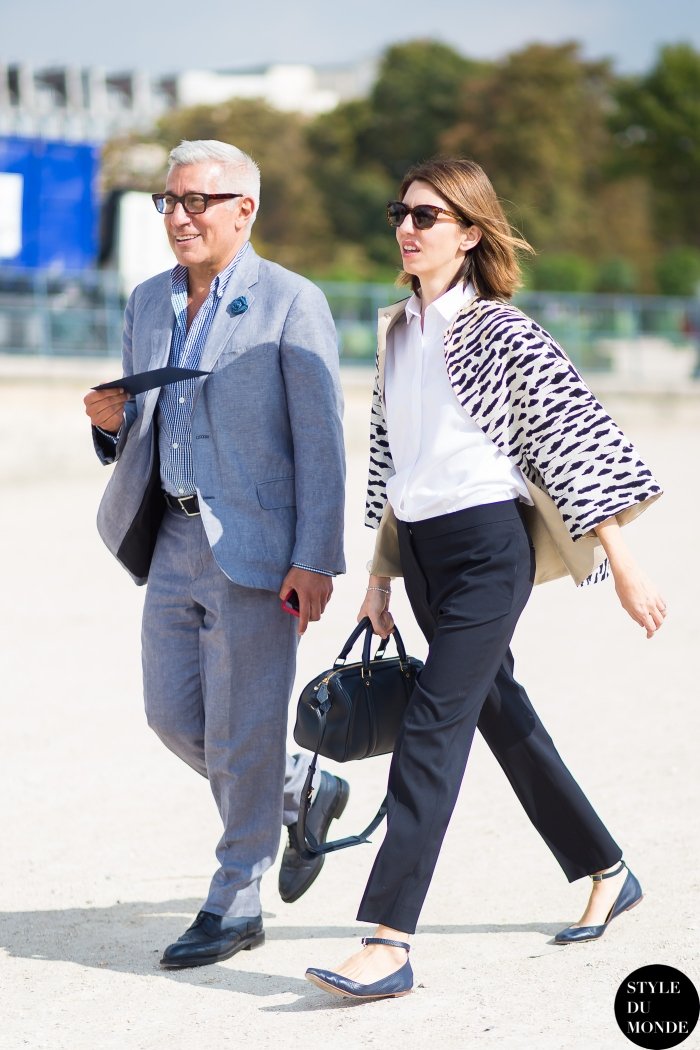 Sofia Coppola Street Style Street Fashion Streetsnaps by STYLEDUMONDE Street Style Fashion Blog