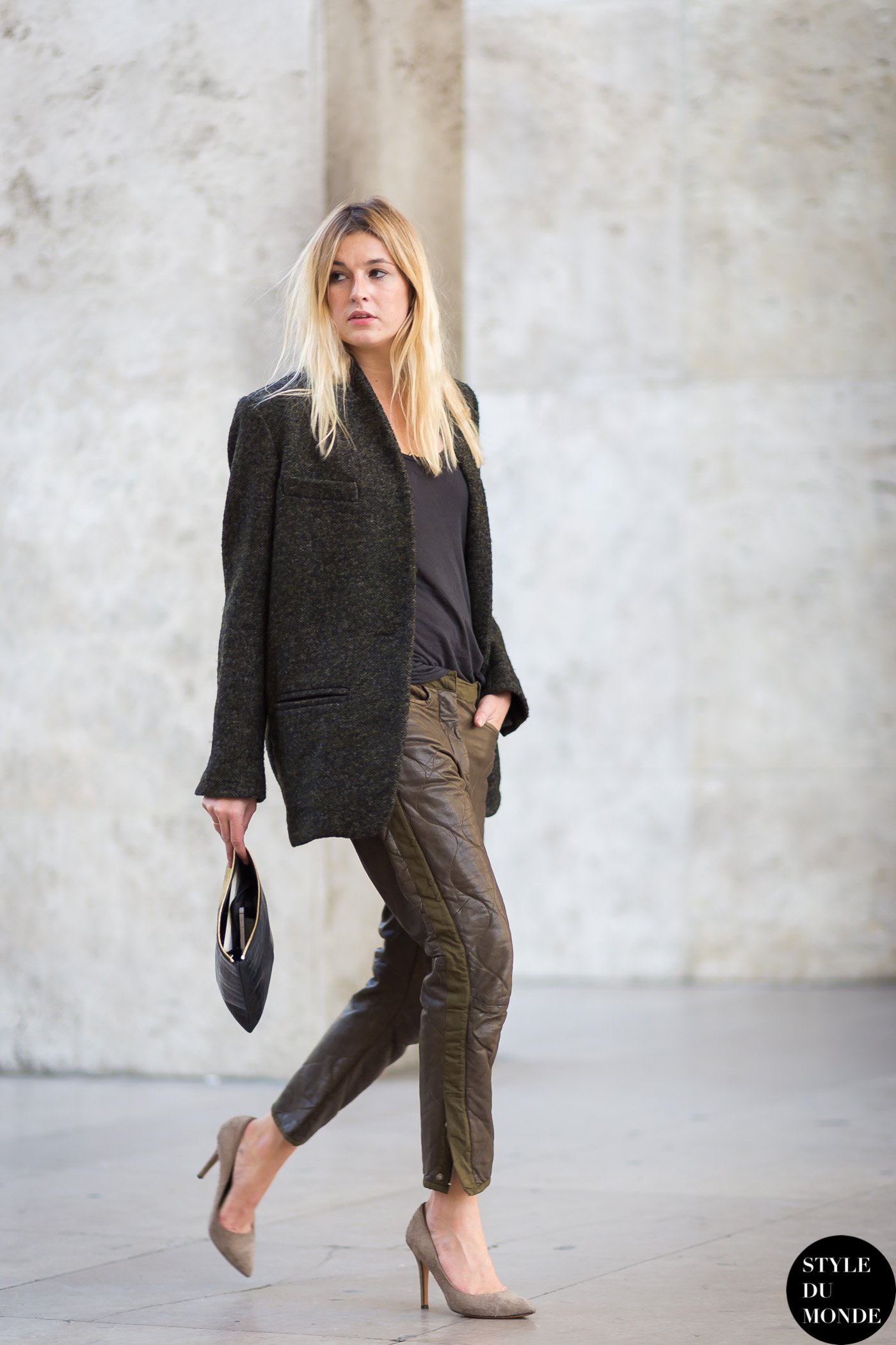 Camille Charrière Street Style Street Fashion Streetsnaps by STYLEDUMONDE Street Style Fashion Blog