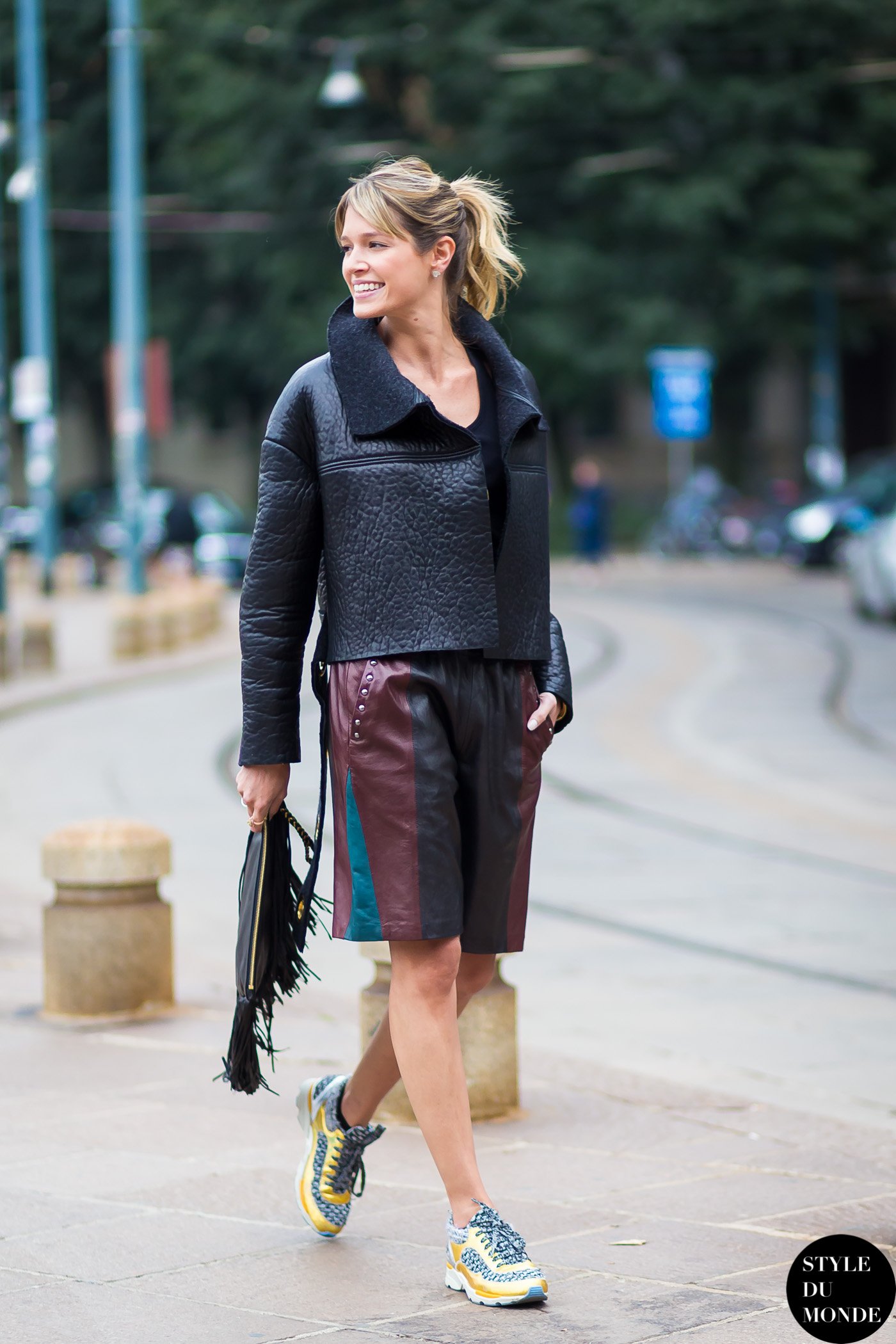 Helena Bordon Street Style Street Fashion Streetsnaps by STYLEDUMONDE Street Style Fashion Blog