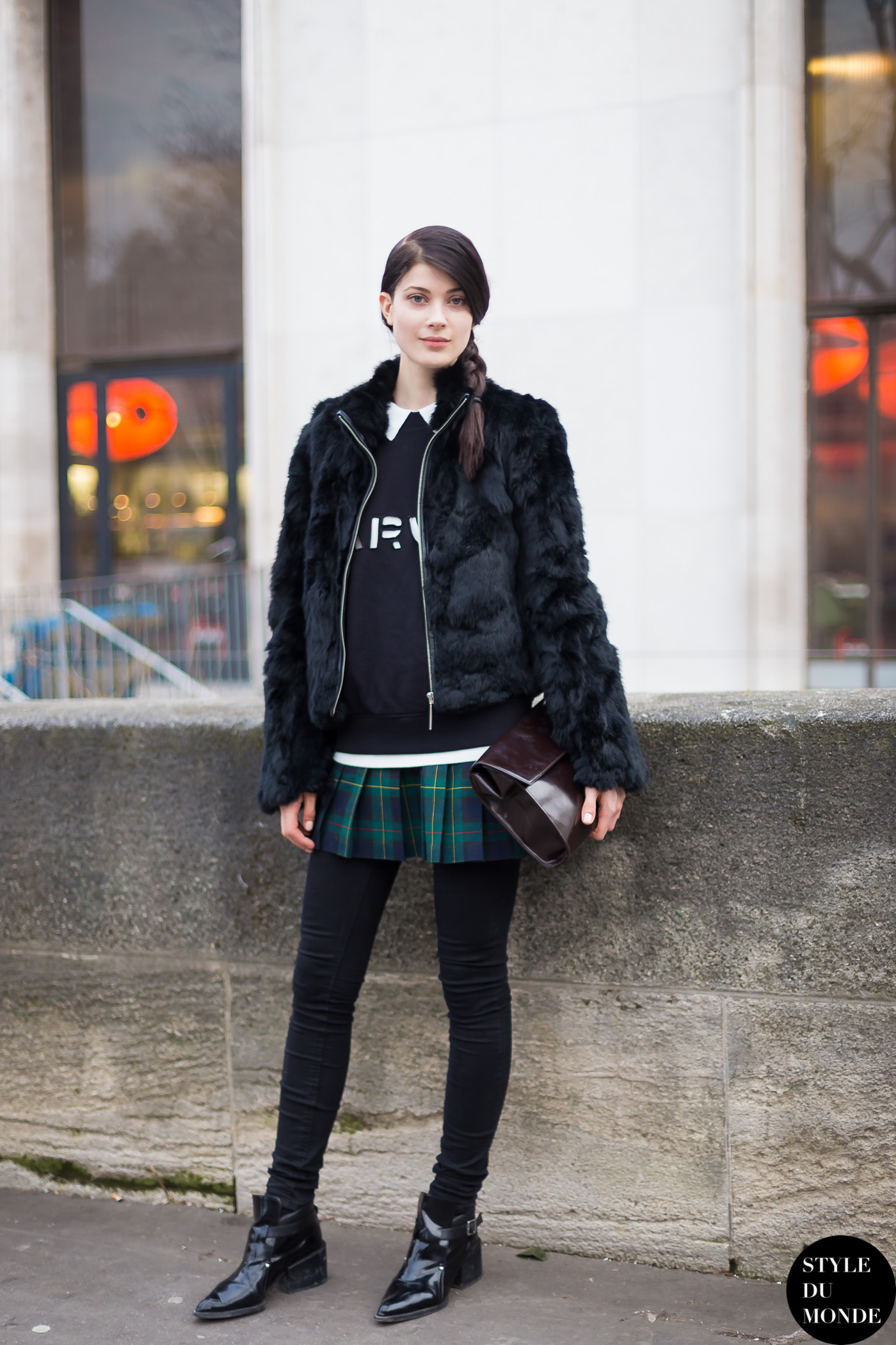 Paris Fashion Week FW 2014 Street Style: Larissa Hofmann - STYLE DU ...