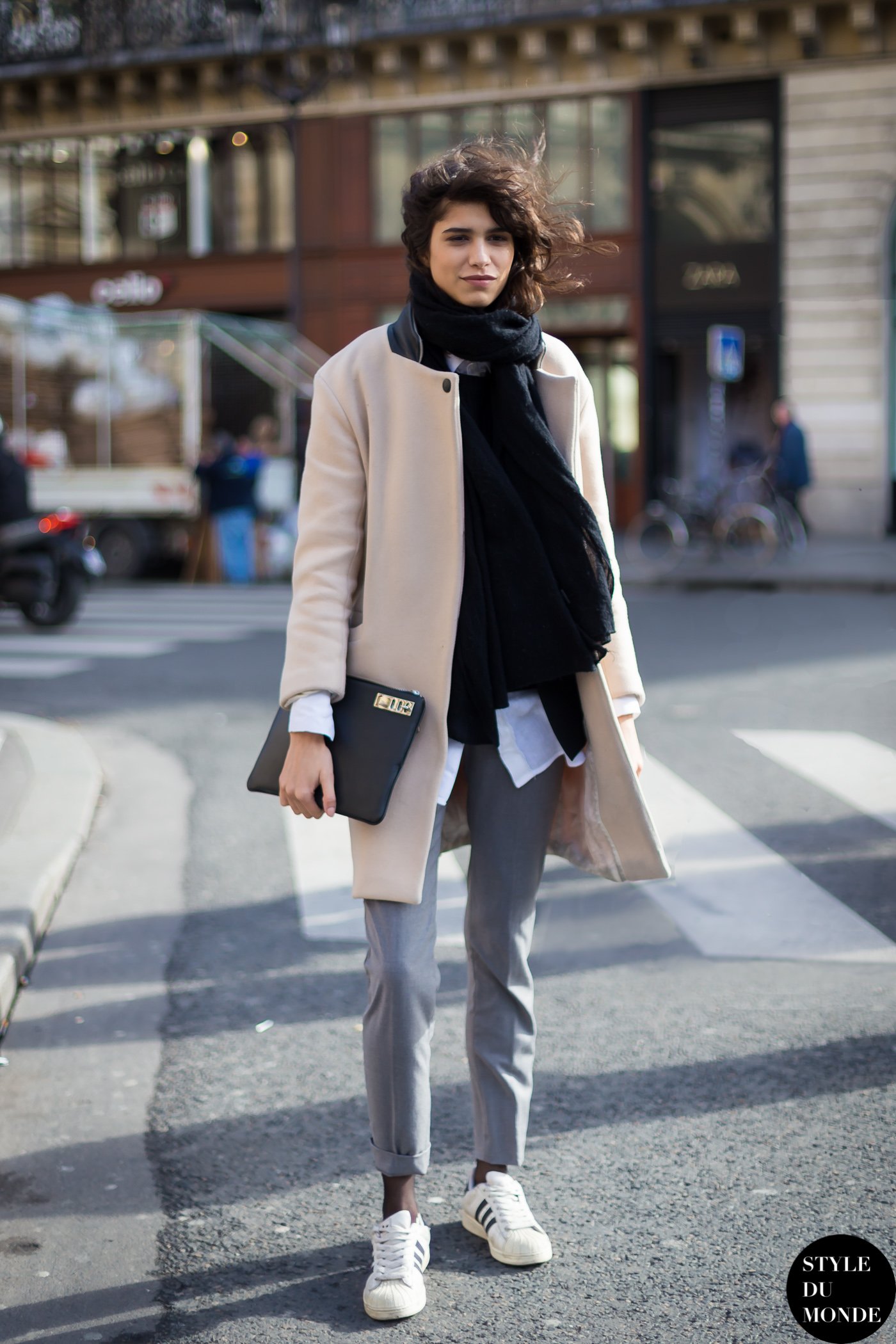 Mica Arganaraz Street Style Street Fashion Streetsnaps by STYLEDUMONDE Street Style Fashion Blog