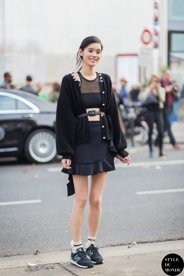 Ming Xi Street Style Street Fashion Streetsnaps by STYLEDUMONDE Street Style Fashion Blog