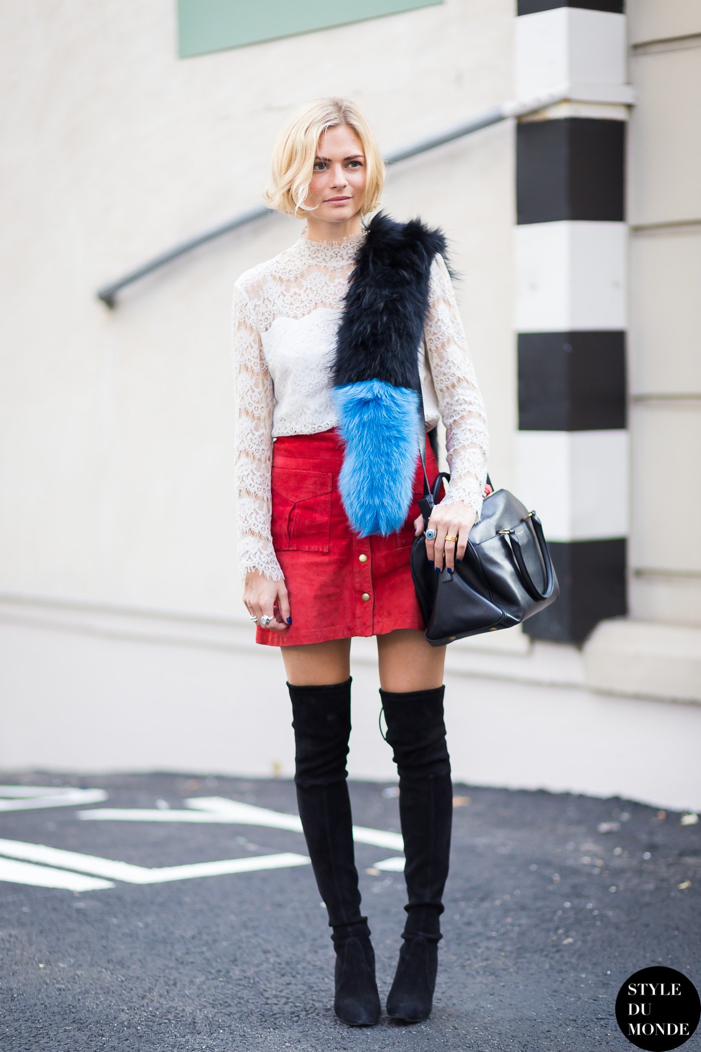 Pandora Sykes Street Style Street Fashion Streetsnaps by STYLEDUMONDE Street Style Fashion Blog