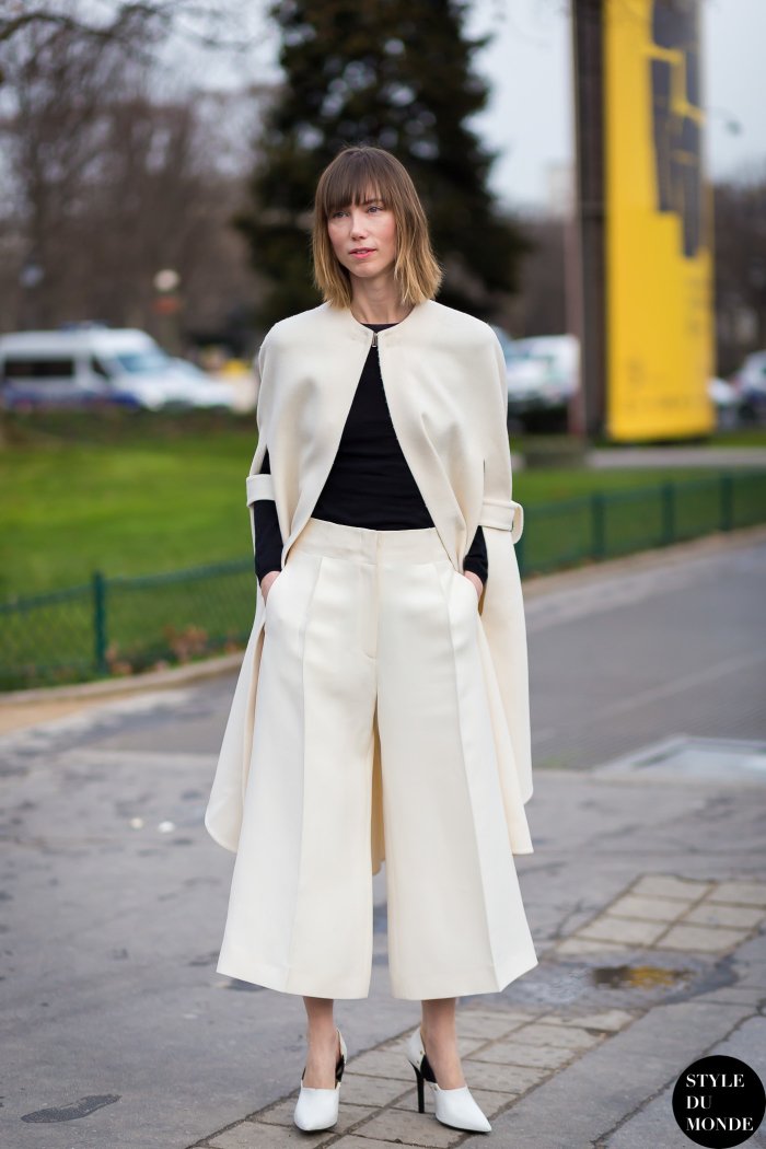 Anya Ziourova Street Style Street Fashion Streetsnaps by STYLEDUMONDE Street Style Fashion Blog