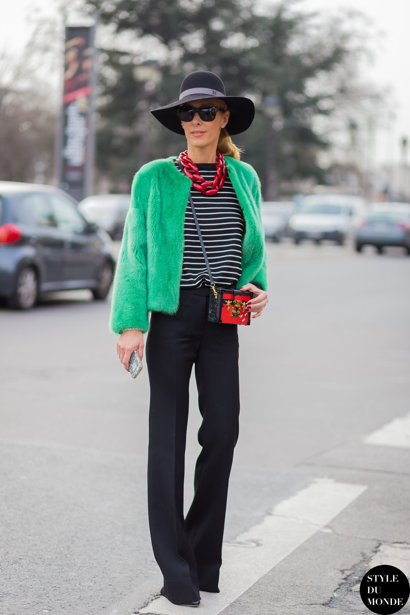 Elina Halimi Street Style Street Fashion Streetsnaps by STYLEDUMONDE Street Style Fashion Blog