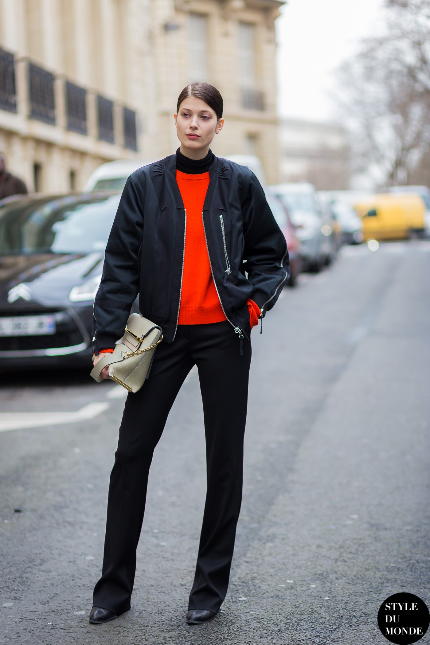 Larissa Hofmann Street Style Street Fashion Streetsnaps by STYLEDUMONDE Street Style Fashion Blog