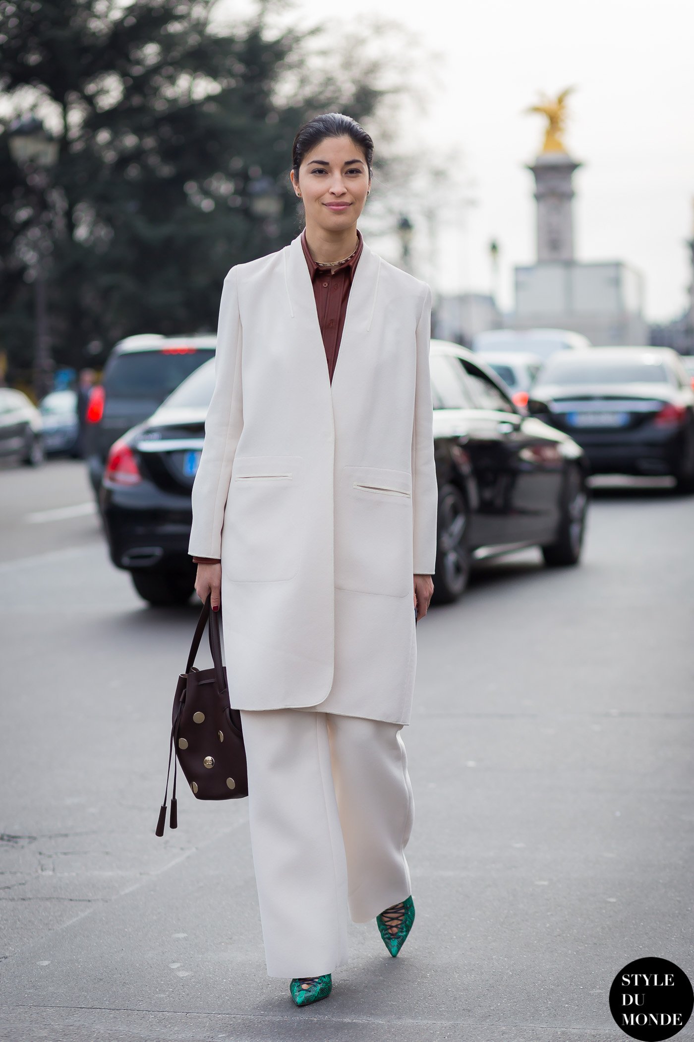 Caroline Issa Street Style Street Fashion Streetsnaps by STYLEDUMONDE Street Style Fashion Blog