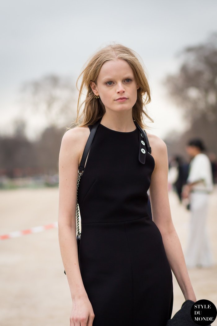 Hanne Gaby Odiele Street Style Street Fashion Streetsnaps by STYLEDUMONDE Street Style Fashion Blog