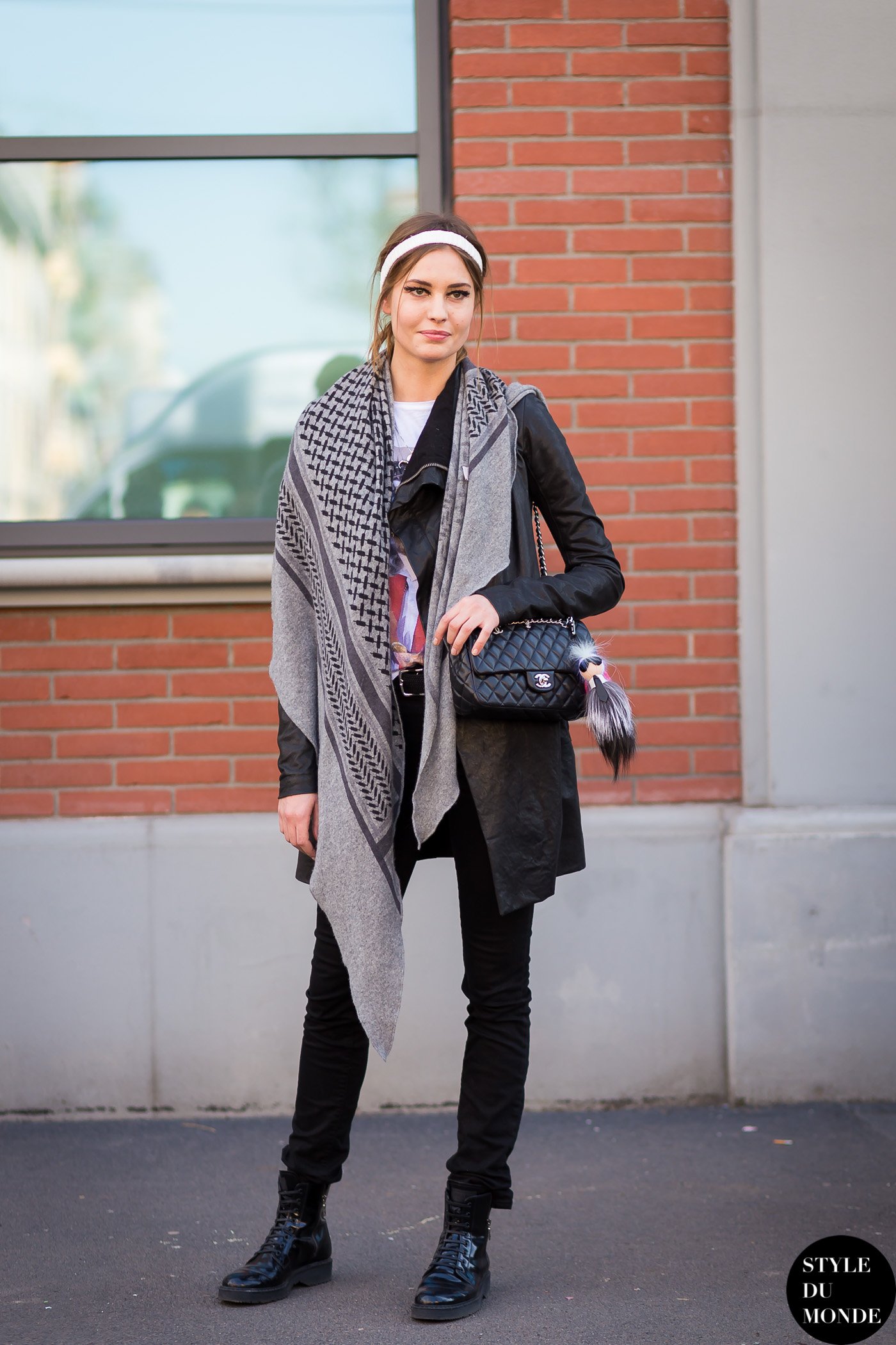 Nadja Bender Street Style Street Fashion Streetsnaps by STYLEDUMONDE Street Style Fashion Blog