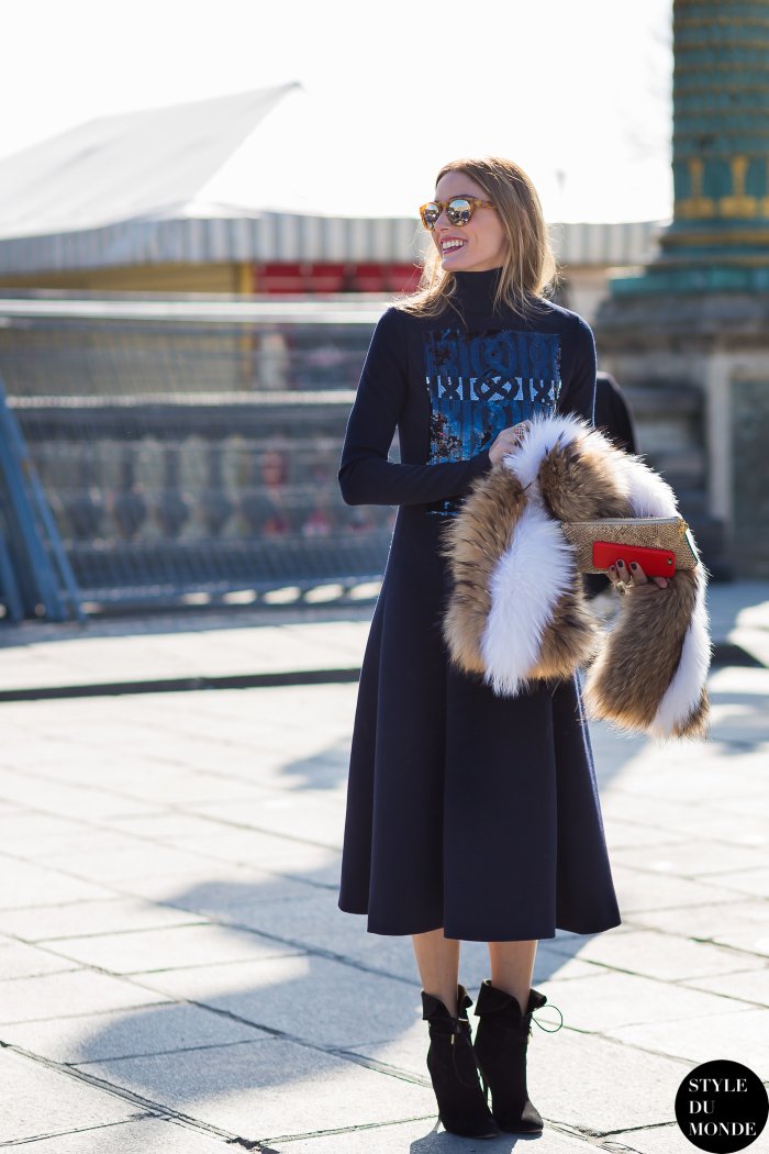 Olivia Palermo Street Style Street Fashion Streetsnaps by STYLEDUMONDE Street Style Fashion Blog