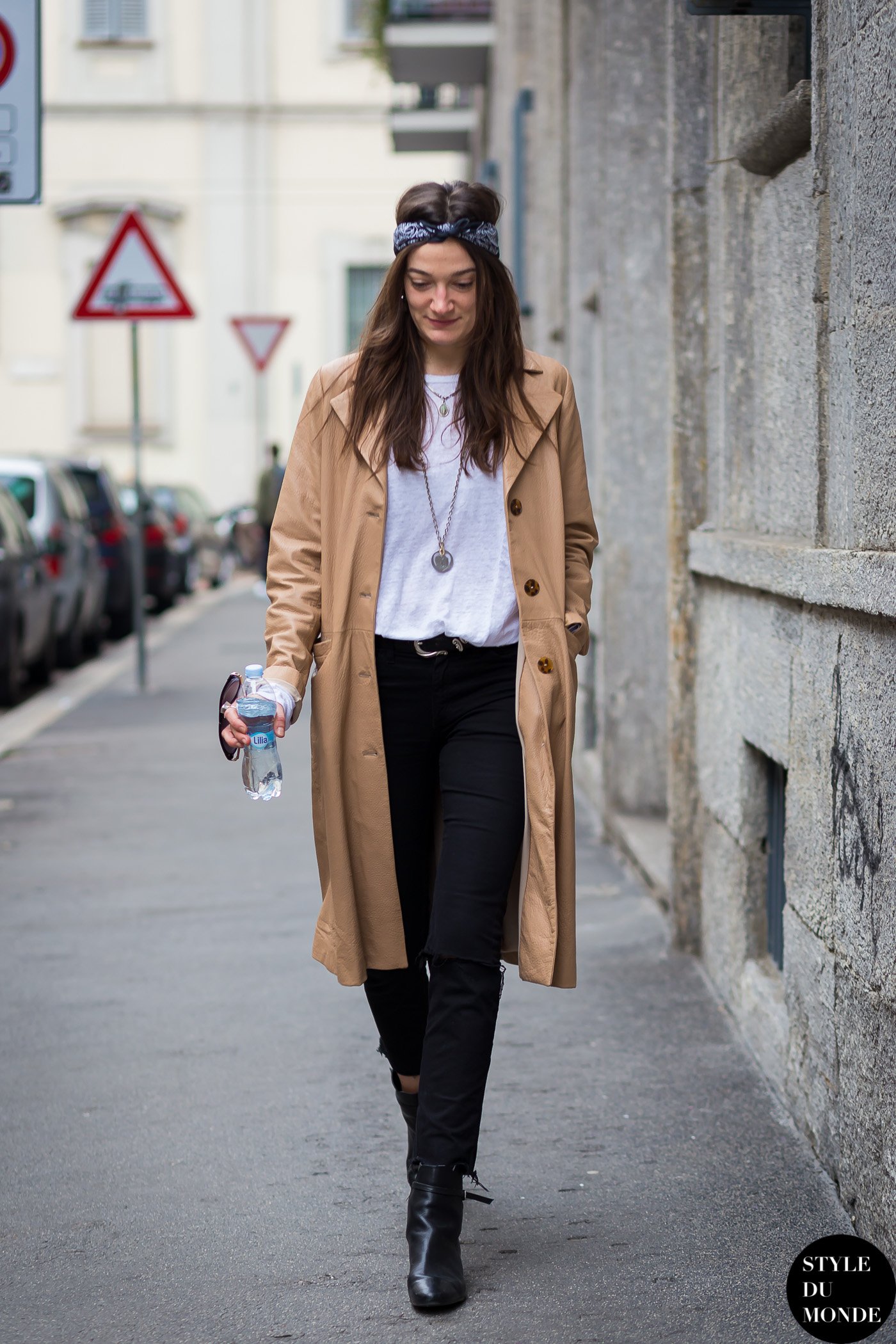 Silvia Bergomi Street Style Street Fashion Streetsnaps by STYLEDUMONDE Street Style Fashion Blog