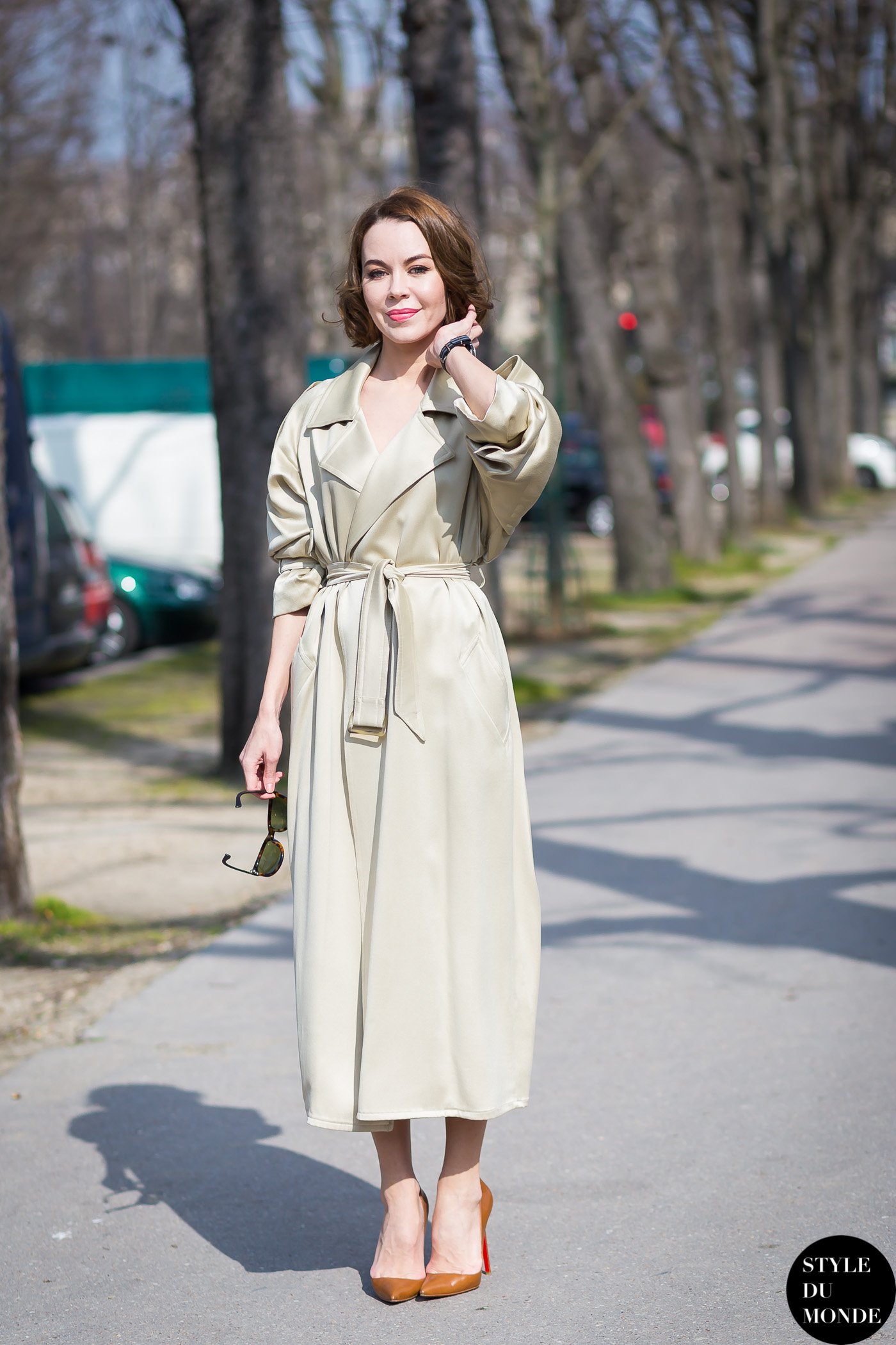 Ulyana Sergeenko Street Style Street Fashion Streetsnaps by STYLEDUMONDE Street Style Fashion Blog