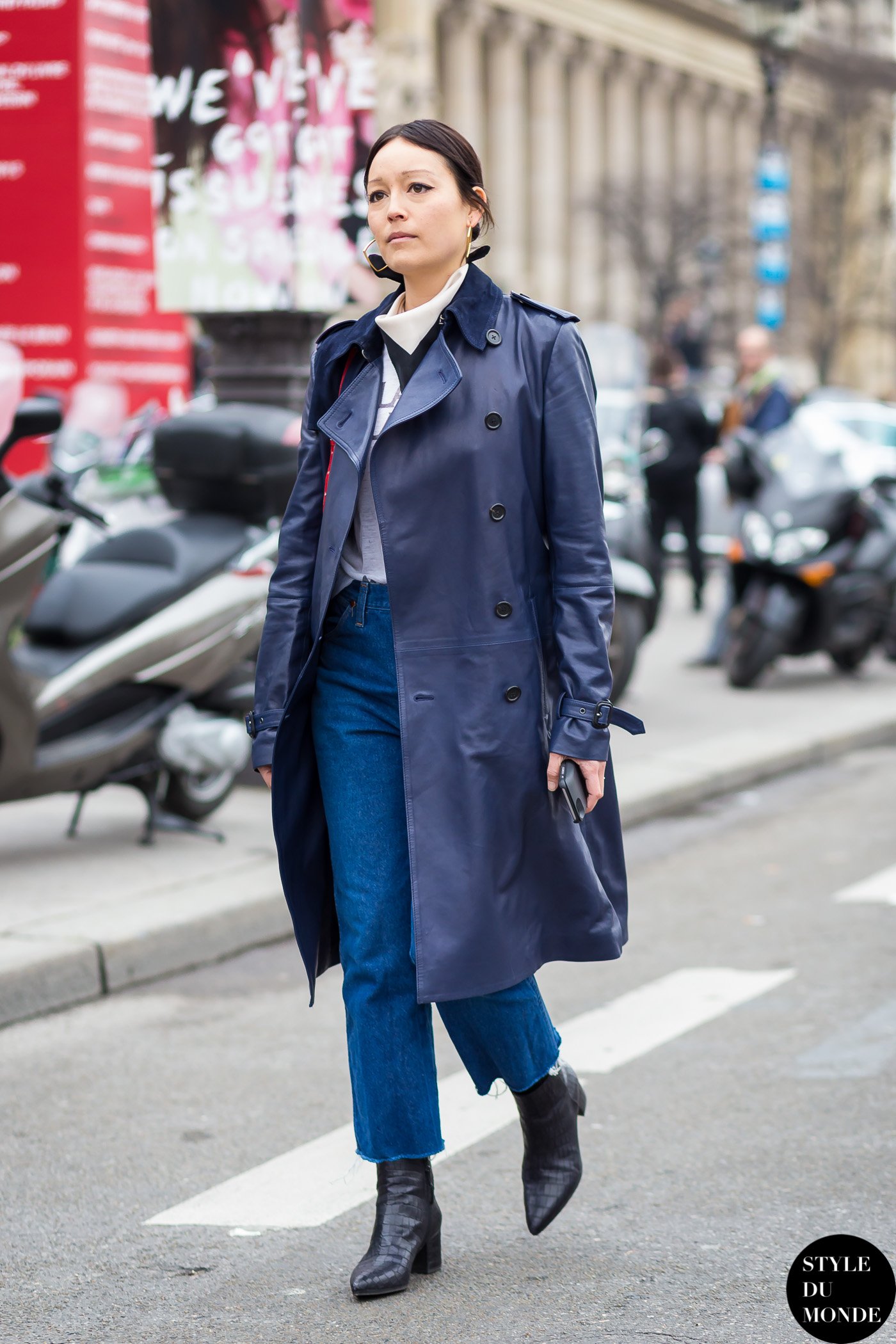 Rachael Wang Street Style Street Fashion Streetsnaps by STYLEDUMONDE Street Style Fashion Photography