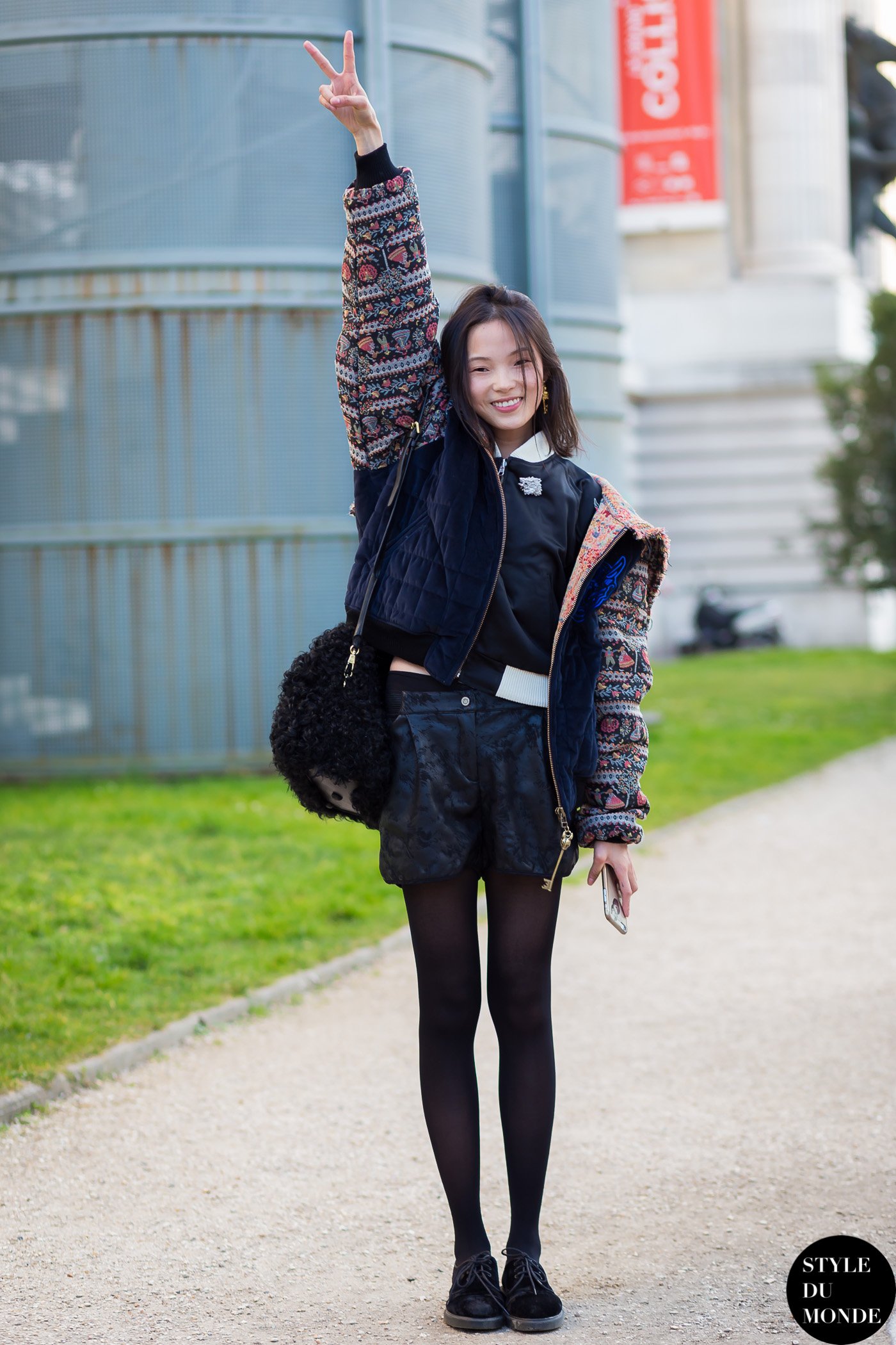 Xiao Wen Ju Street Style Street Fashion Streetsnaps by STYLEDUMONDE Street Style Fashion Blog