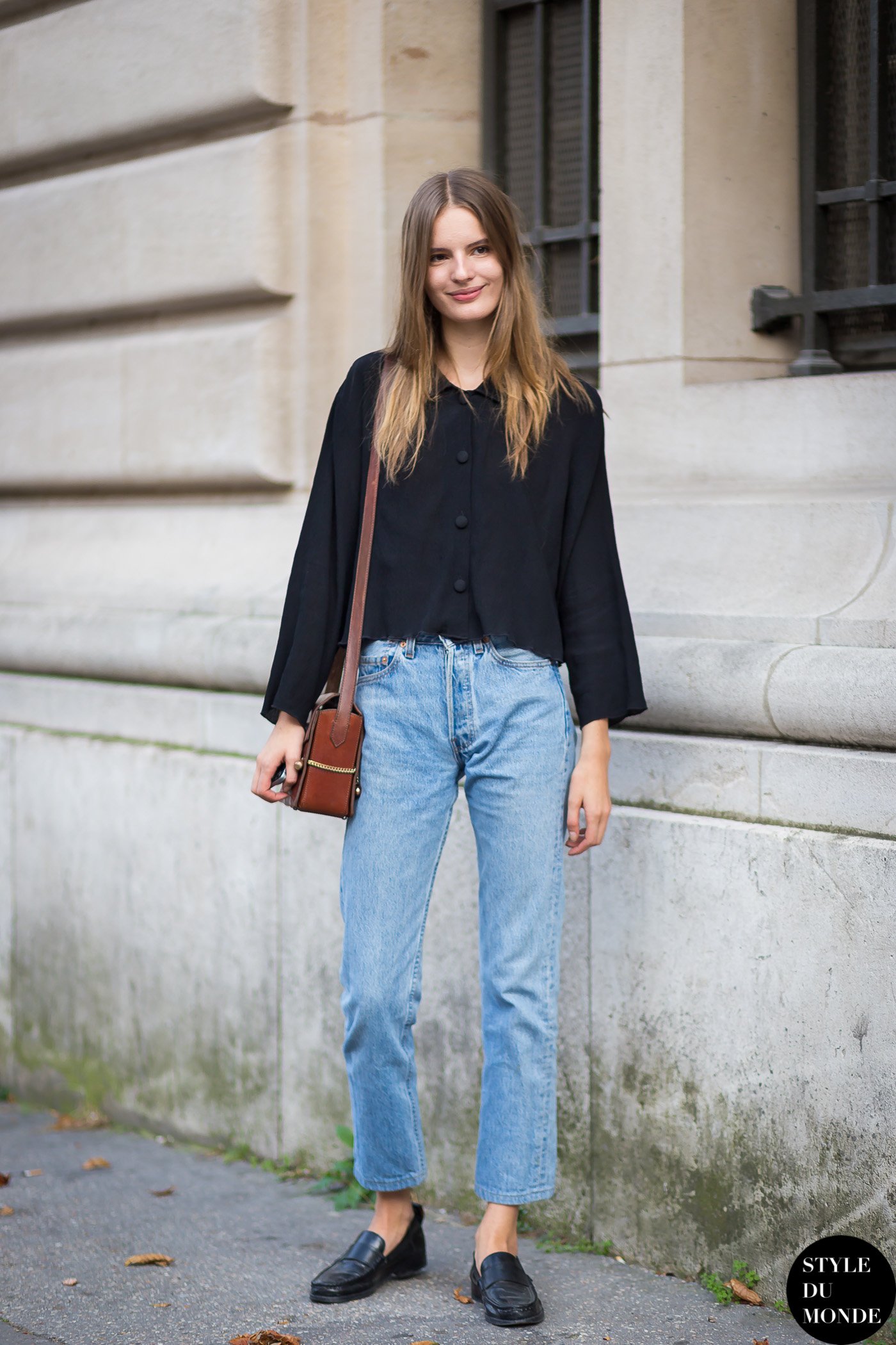 Tilda Lindstam Street Style Street Fashion Streetsnaps by STYLEDUMONDE Street Style Fashion Photography