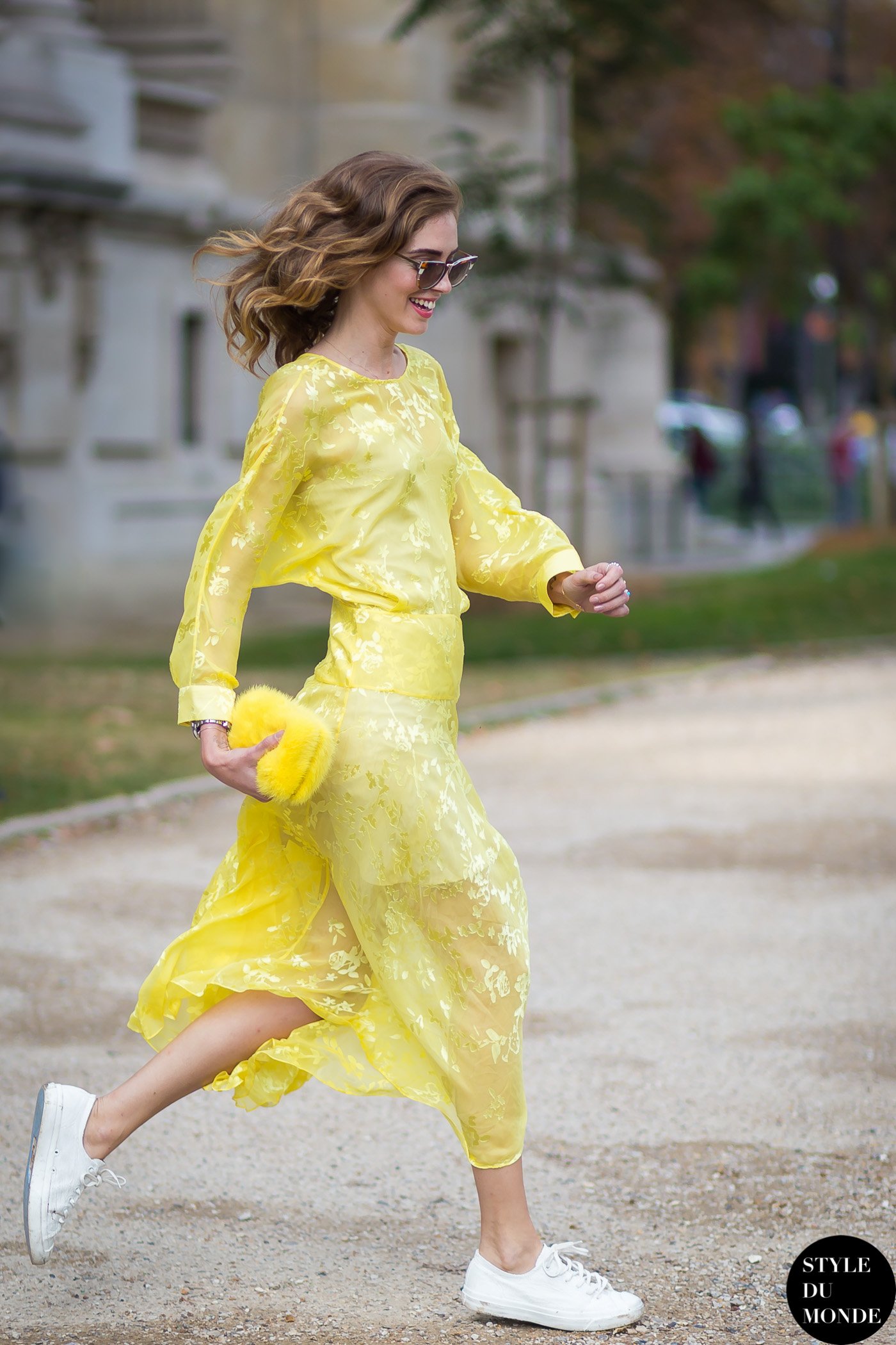 Chiara Ferragni The Blonde Salad Street Style Street Fashion Streetsnaps by STYLEDUMONDE Street Style Fashion Photography