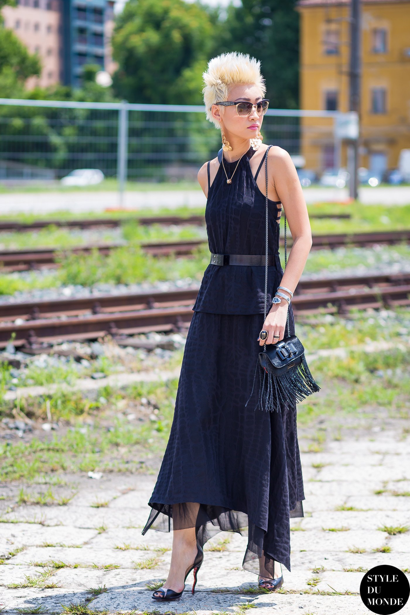 Esther Quek Street Style Street Fashion Streetsnaps by STYLEDUMONDE Street Style Fashion Photography