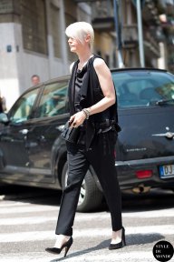 Kate Lanphear Street Style Street Fashion Streetsnaps by STYLEDUMONDE Street Style Fashion Photography