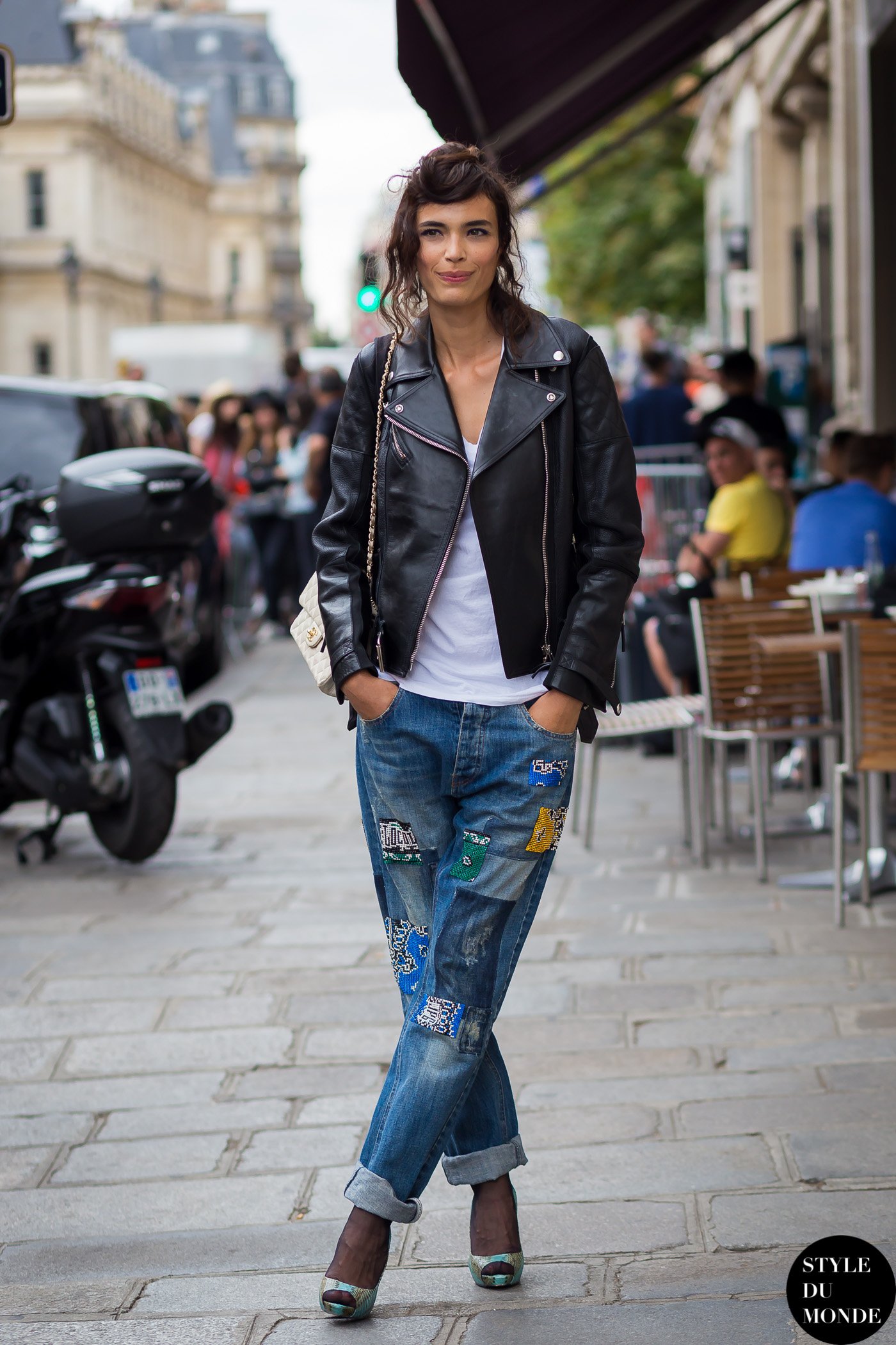 Marie Meyer Street Style Street Fashion Streetsnaps by STYLEDUMONDE Street Style Fashion Photography